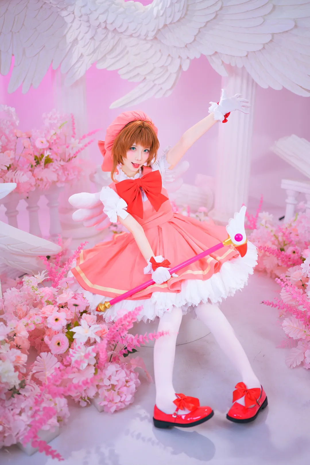 【小樱cos】魔卡少女樱粉色魔法少女的拍摄记录 - 第 12 张