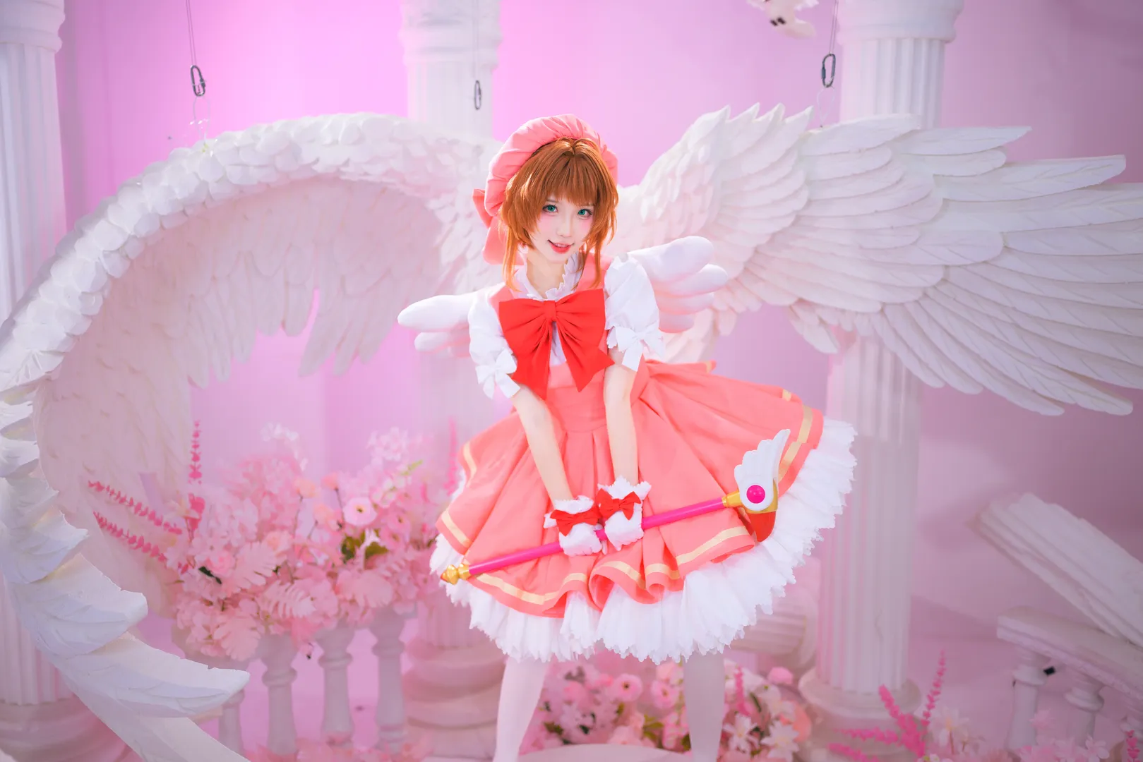 【小樱cos】魔卡少女樱粉色魔法少女的拍摄记录 - 第 14 张