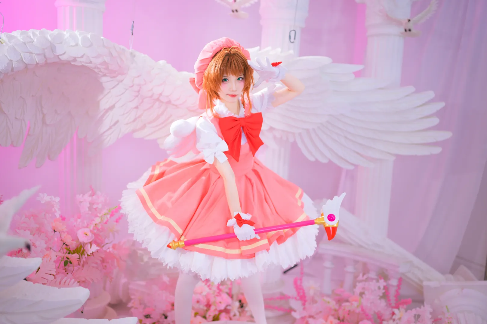 【小樱cos】魔卡少女樱粉色魔法少女的拍摄记录 - 第 15 张