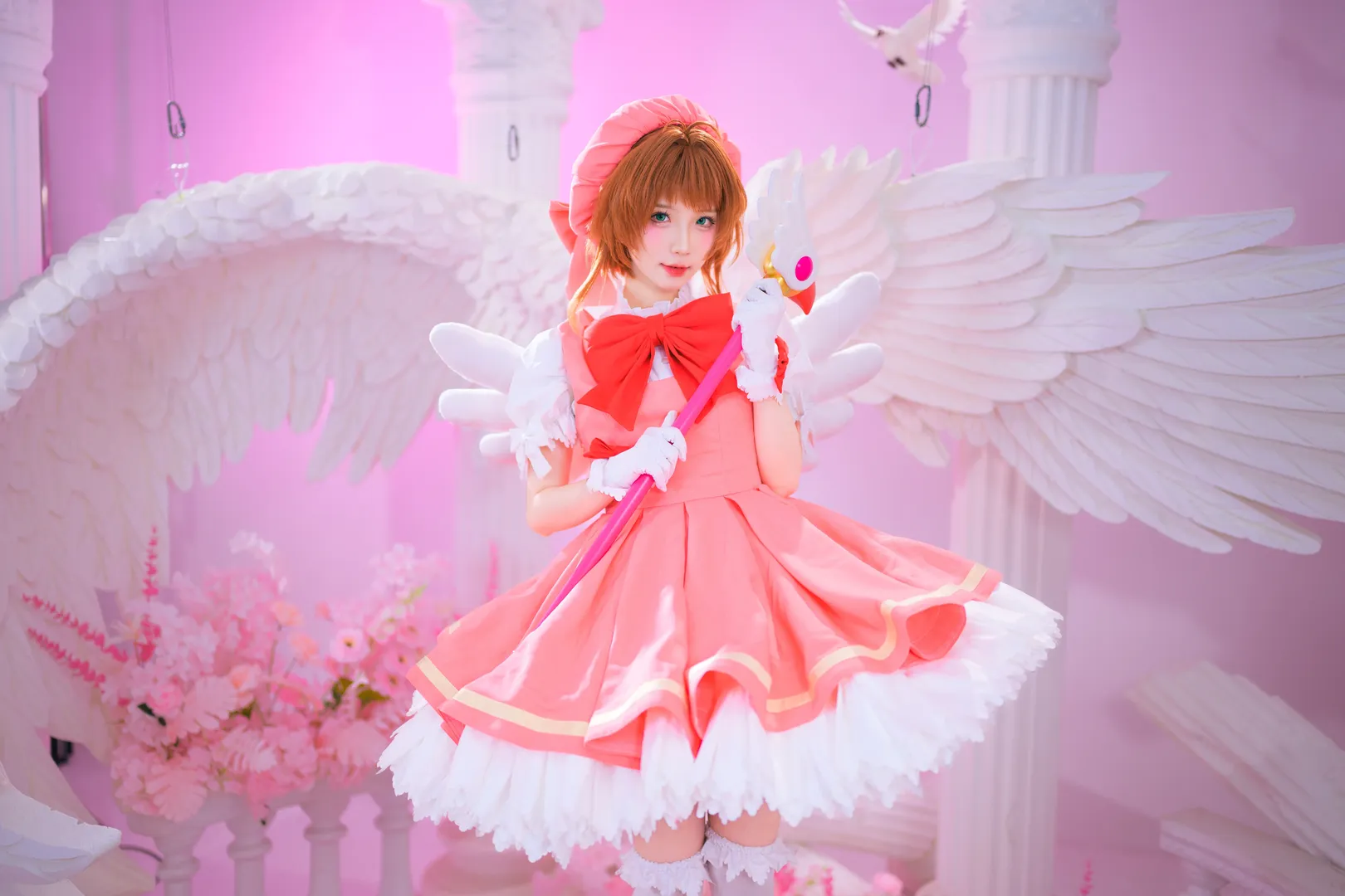 【小樱cos】魔卡少女樱粉色魔法少女的拍摄记录 - 第 2 张
