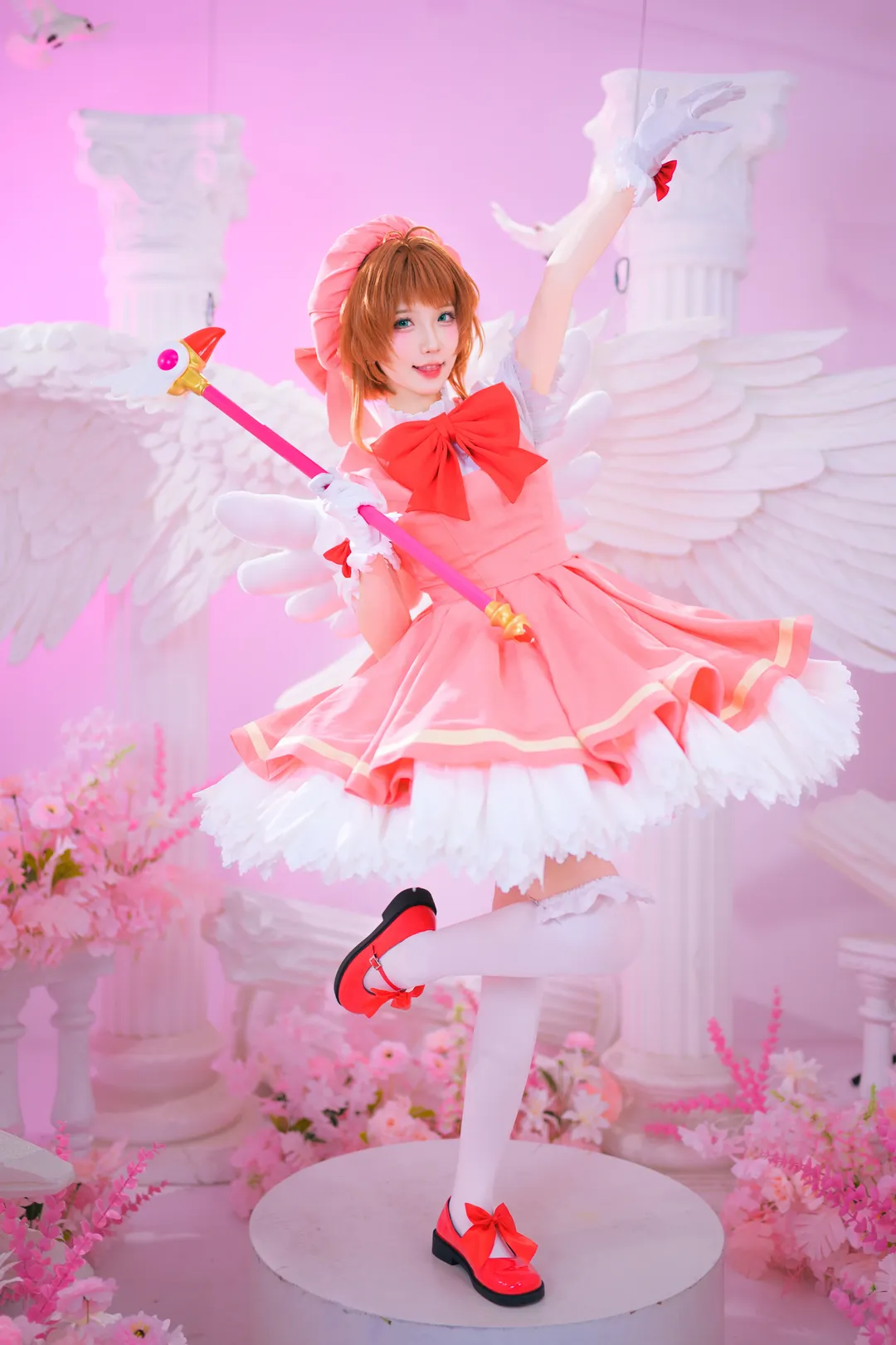 【小樱cos】魔卡少女樱粉色魔法少女的拍摄记录 - 第 3 张