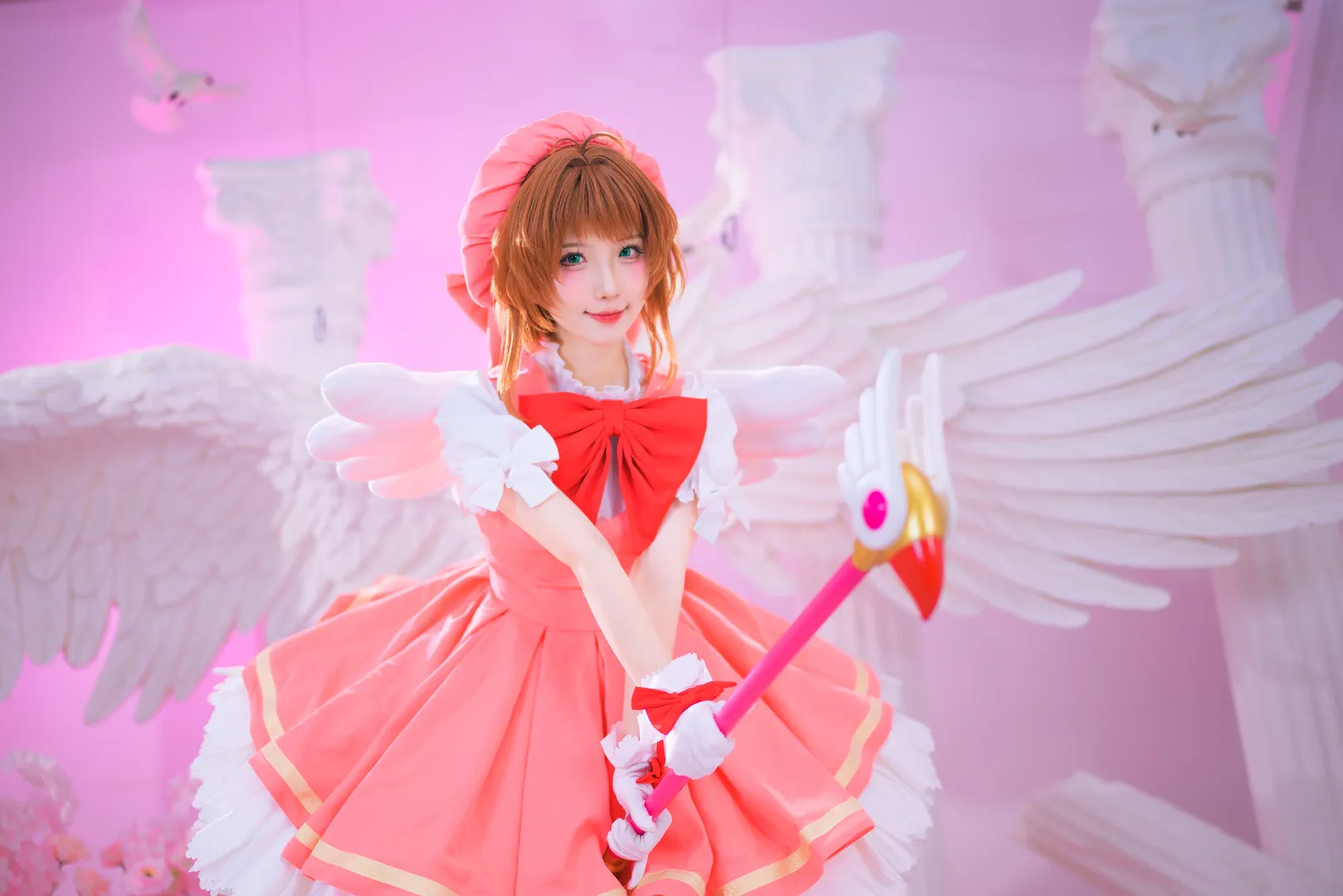 【小樱cos】魔卡少女樱粉色魔法少女的拍摄记录 - 第 4 张