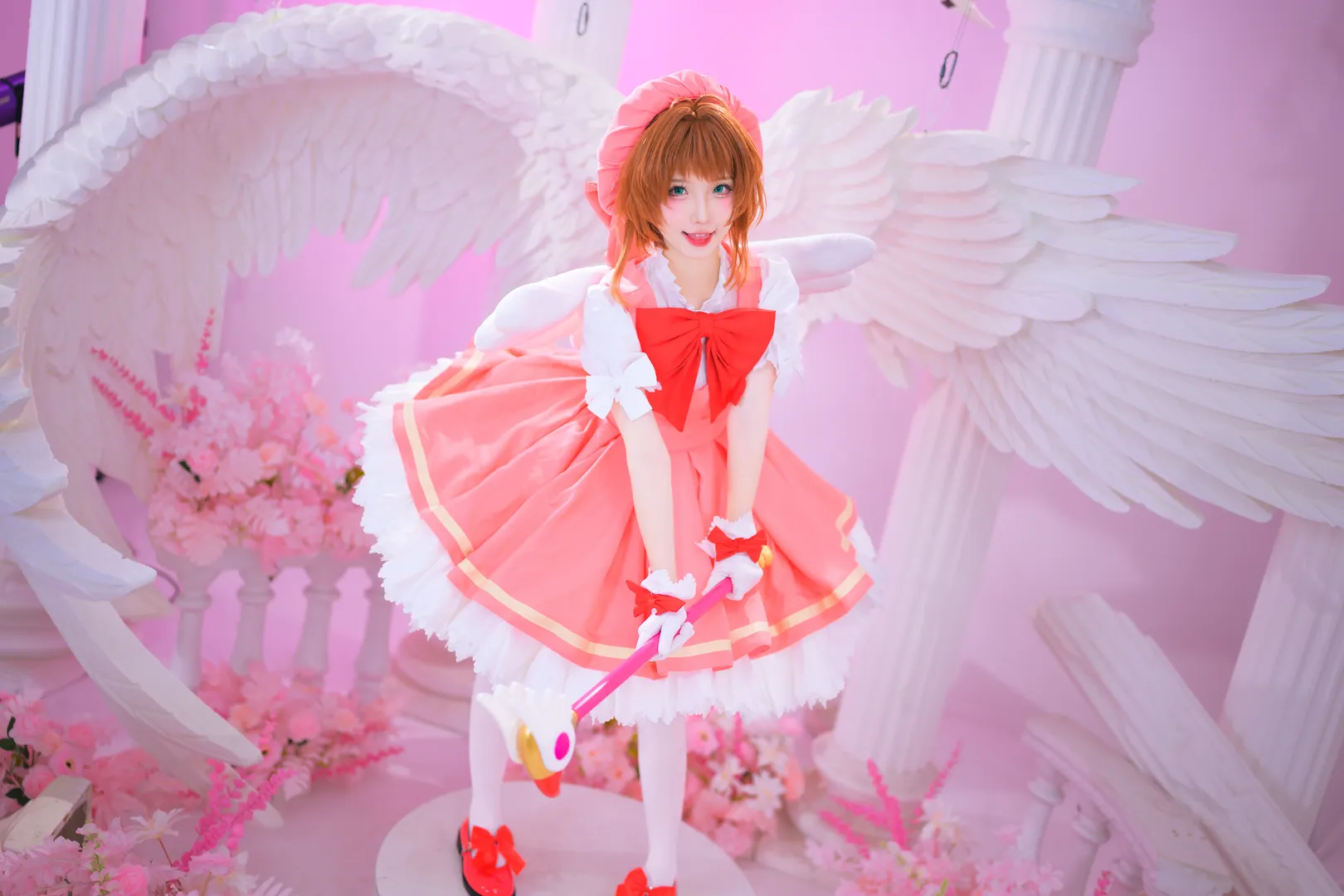 【小樱cos】魔卡少女樱粉色魔法少女的拍摄记录 - 第 5 张