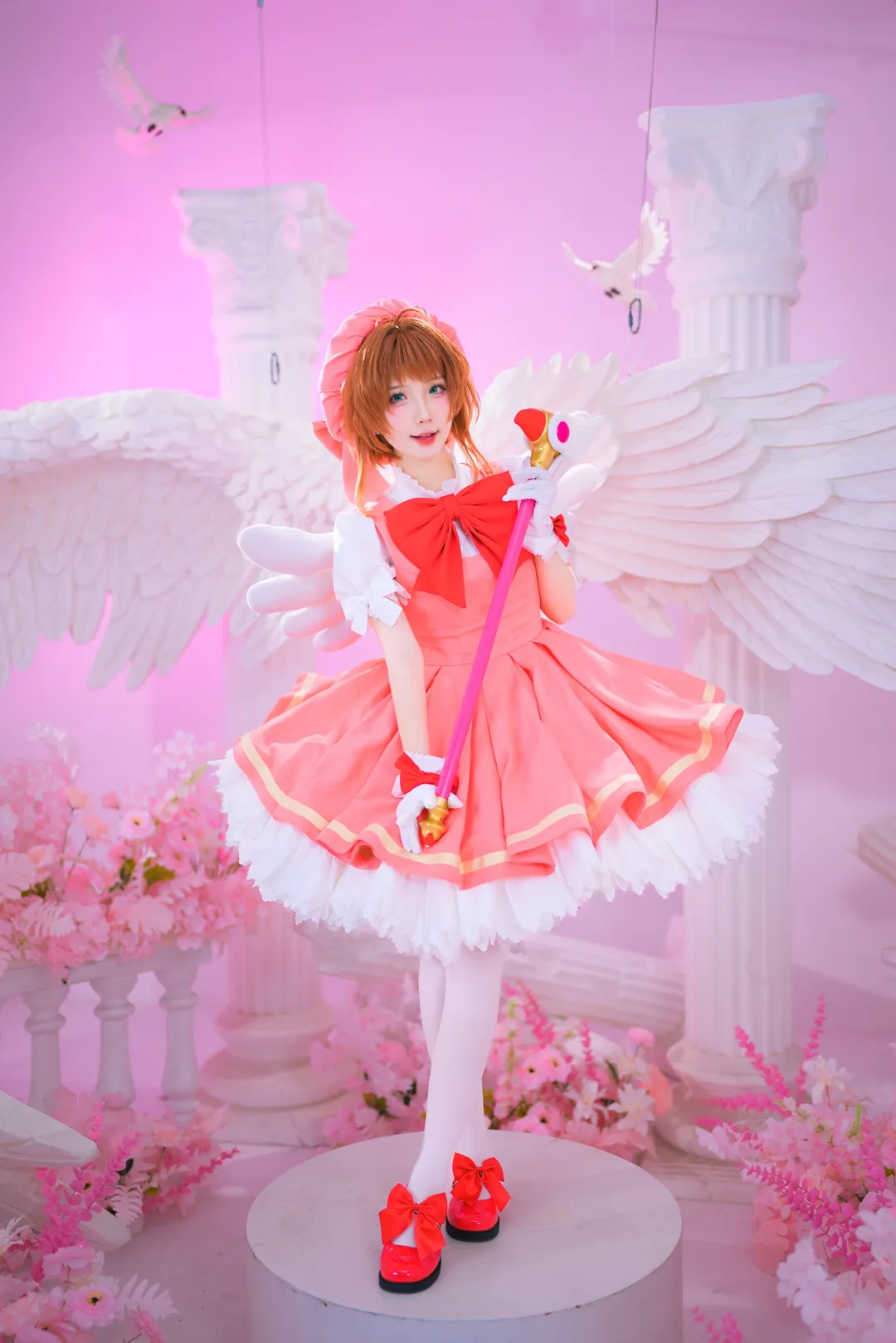 【小樱cos】魔卡少女樱粉色魔法少女的拍摄记录 - 第 7 张