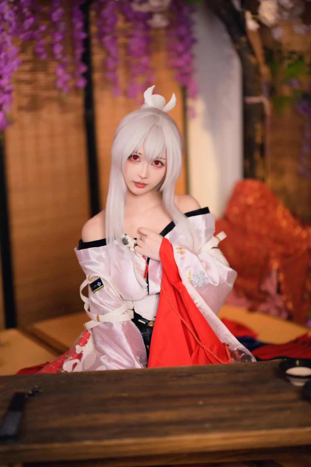 【绯雪cos】鸣潮灼樱巫女的和风拍摄记录 - 第 11 张