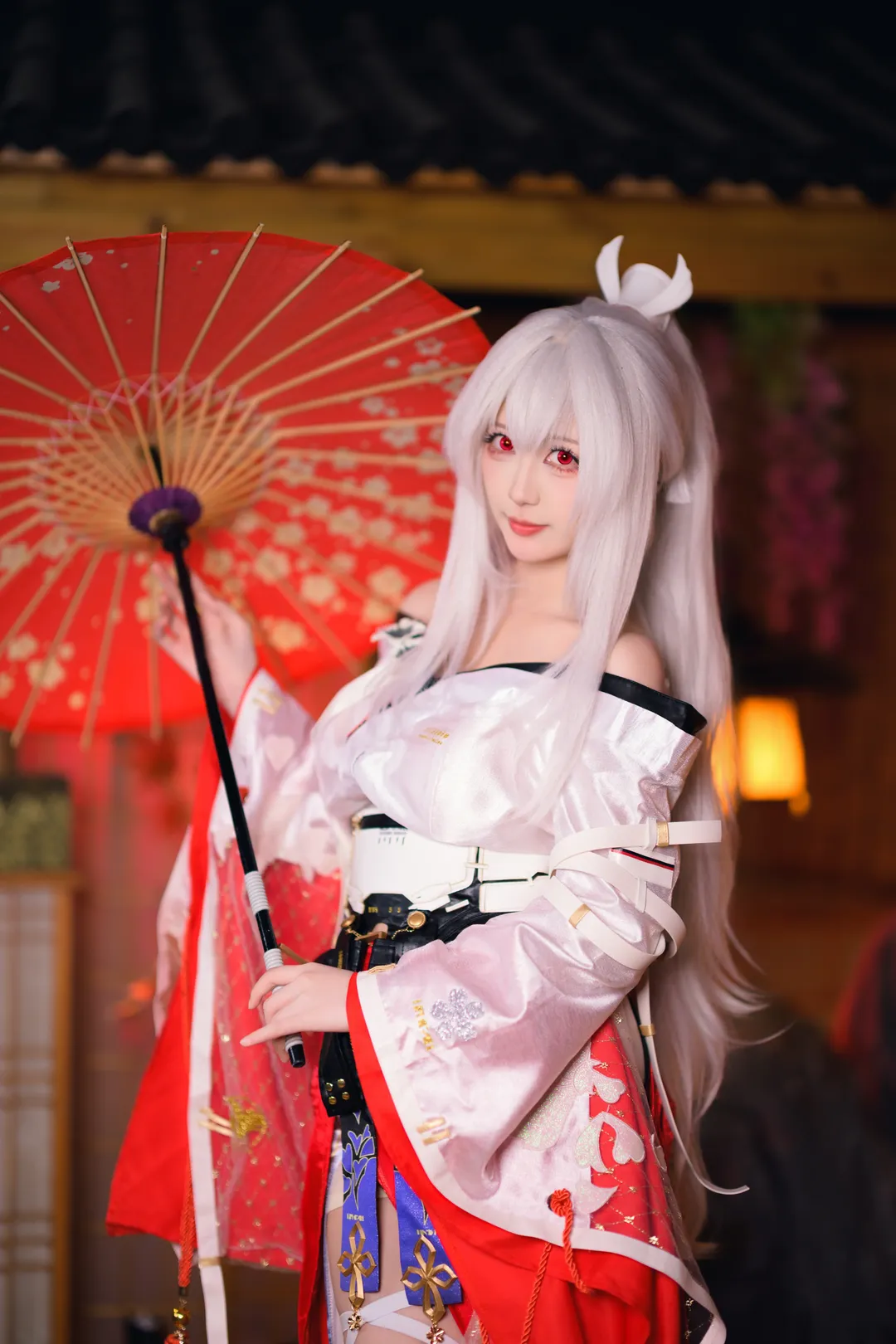 【绯雪cos】鸣潮灼樱巫女的和风拍摄记录 - 第 7 张