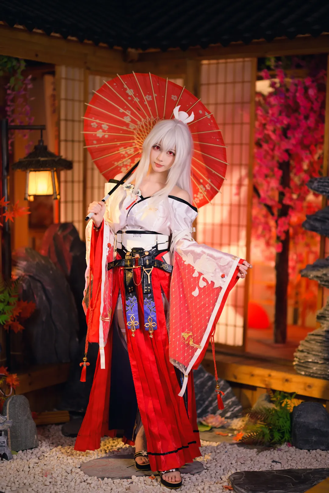 【绯雪cos】鸣潮灼樱巫女的和风拍摄记录 - 第 8 张