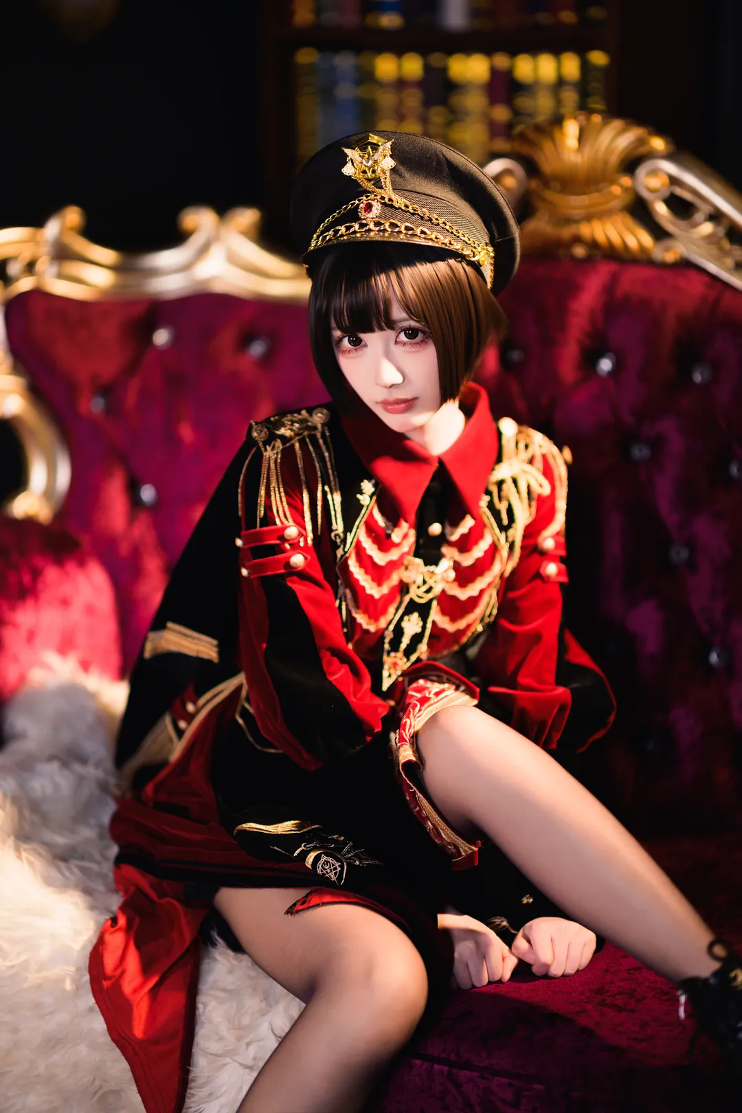 紅黑金軍裝風Lolita，化身冷豔少女暴君 - 第 3 張