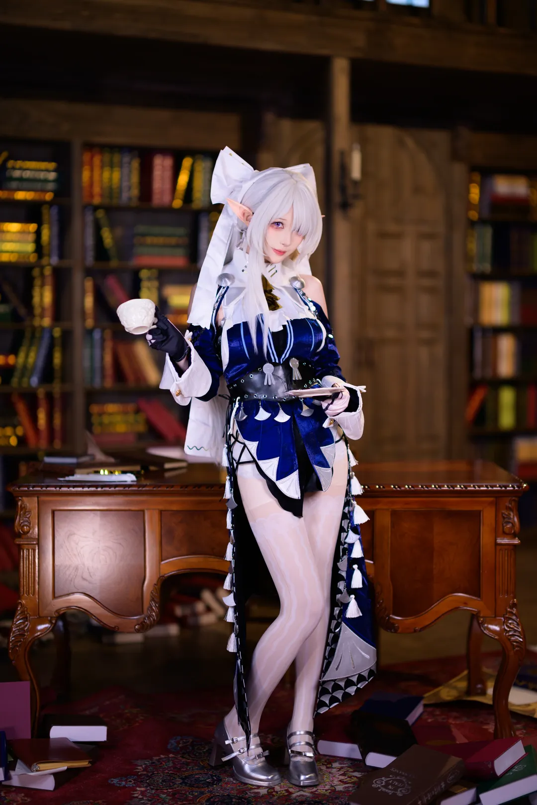【維琳娜cos】絕區零的復古圖書館邀約 - 第 1 張