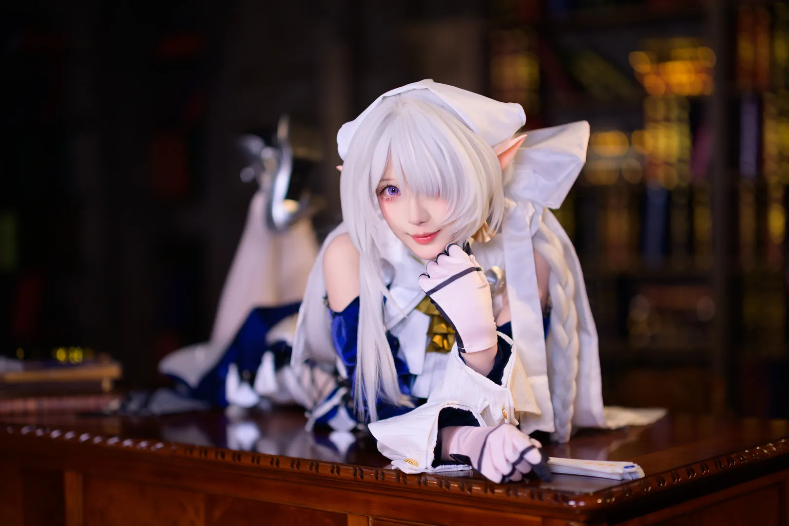 【維琳娜cos】絕區零的復古圖書館邀約 - 第 4 張