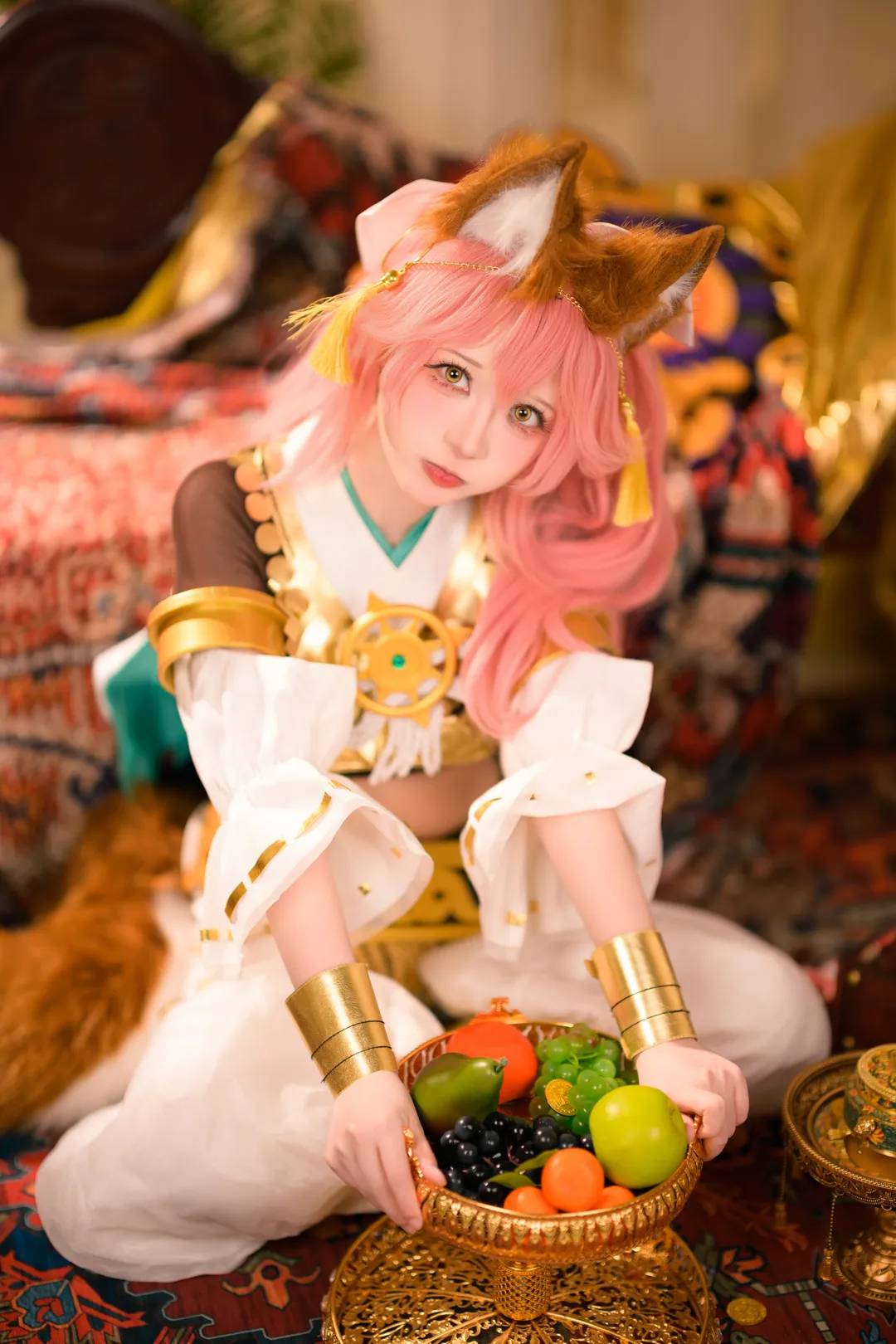 【玉藻前cos】FGO里的异域风情小狐狸，细节满满的拍摄记录 - 第 6 张