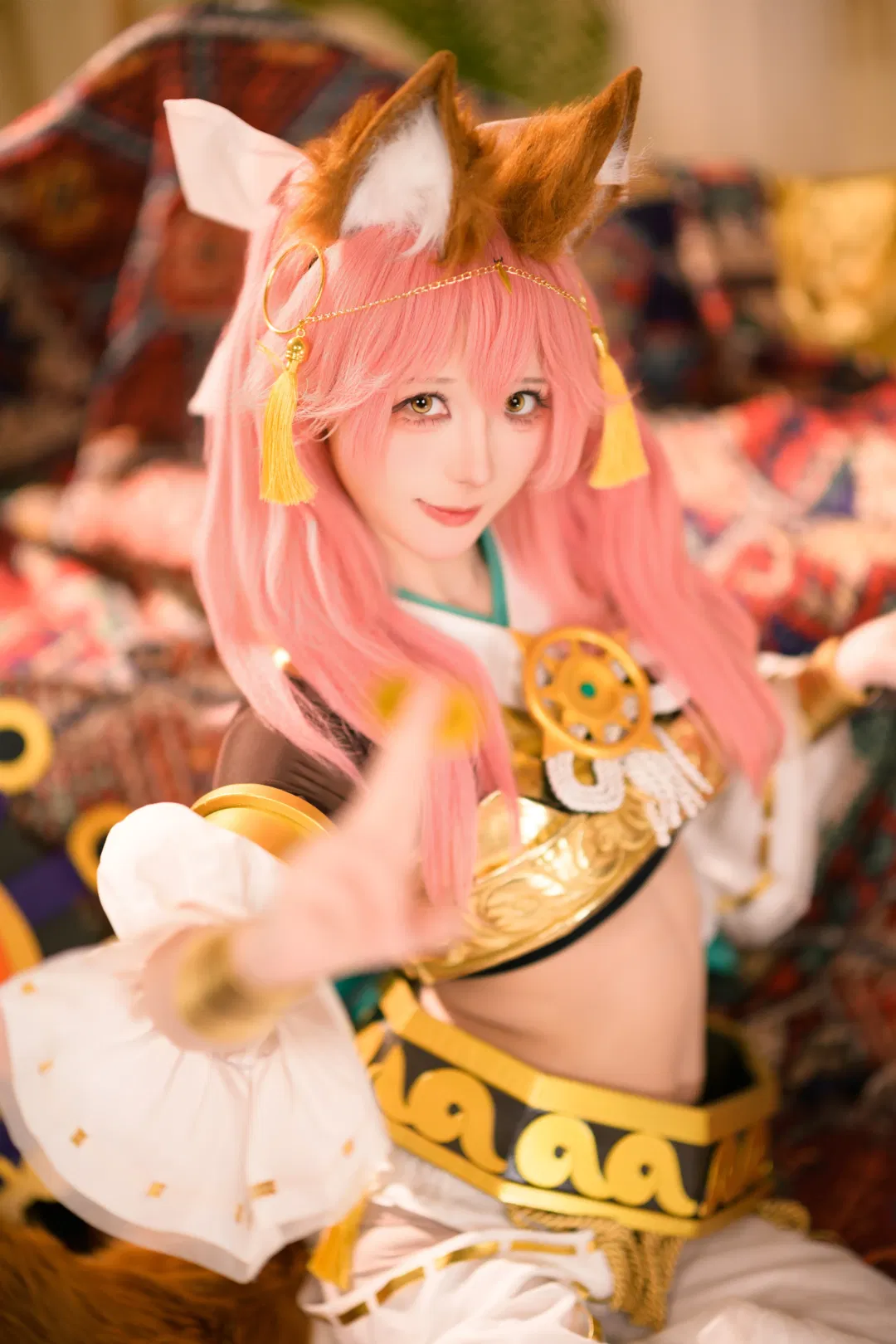 【玉藻前cos】FGO里的异域风情小狐狸，细节满满的拍摄记录 - 第 8 张
