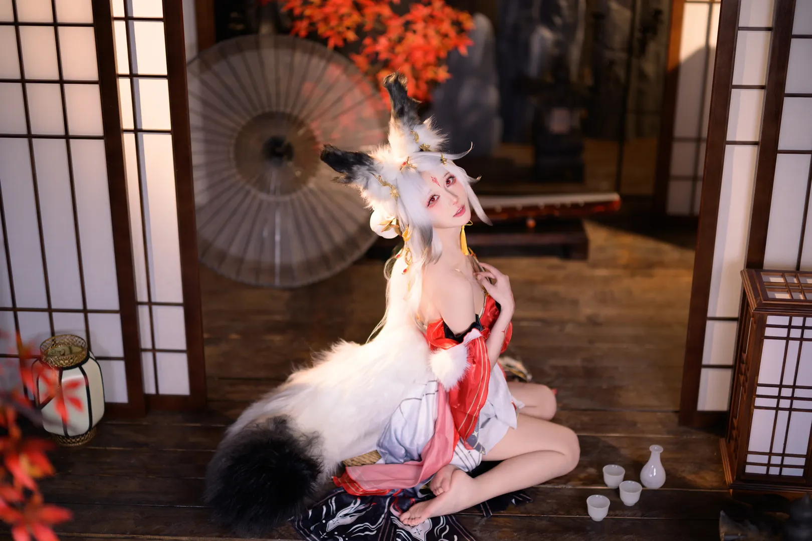 【心月狐cos】鸣潮狐妖的秋日慵懒 - 第 2 张