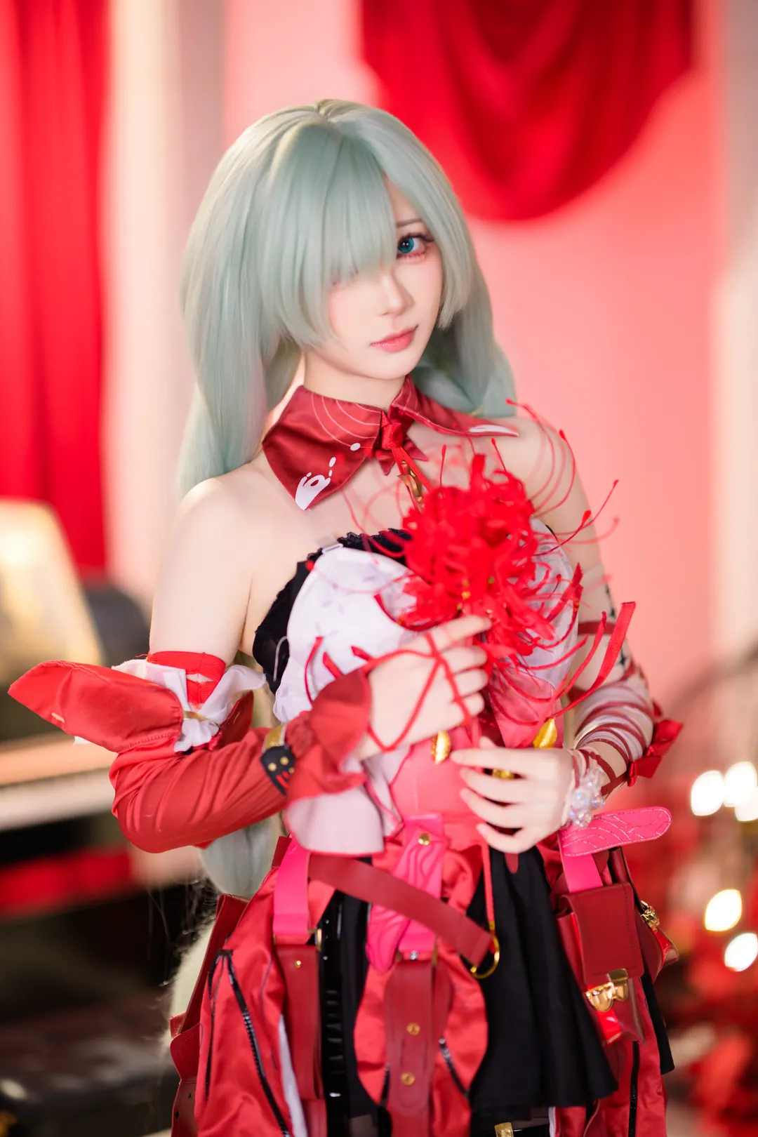 【弗洛洛cos】鸣潮红黑经典造型演绎 - 第 2 张