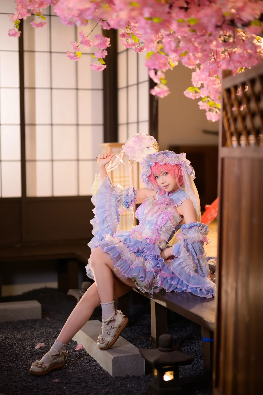 【西行寺幽幽子cos】东方project的墨染樱花 - 第 1 张