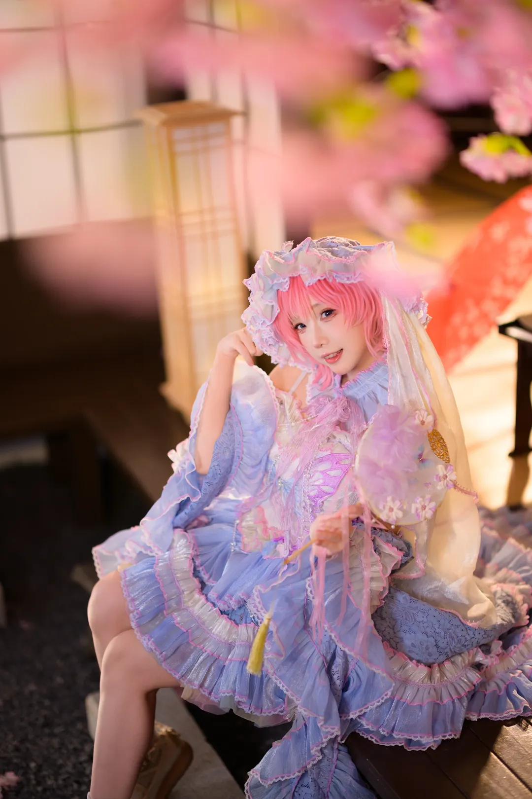 【西行寺幽幽子cos】东方project的墨染樱花 - 第 2 张