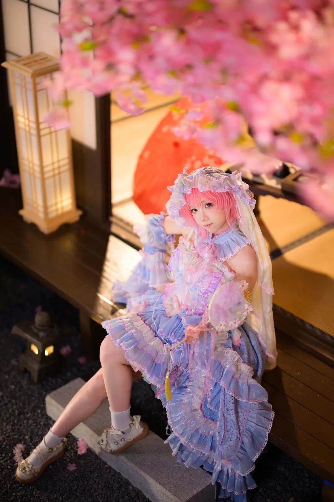 【西行寺幽幽子cos】东方project的墨染樱花 - 第 3 张