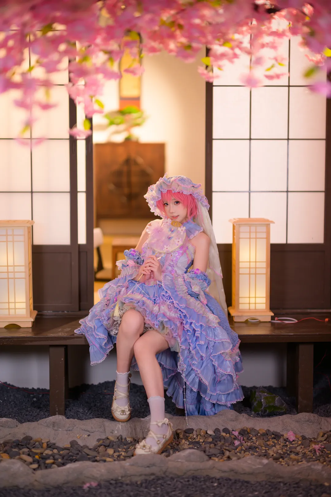 【西行寺幽幽子cos】东方project的墨染樱花 - 第 7 张