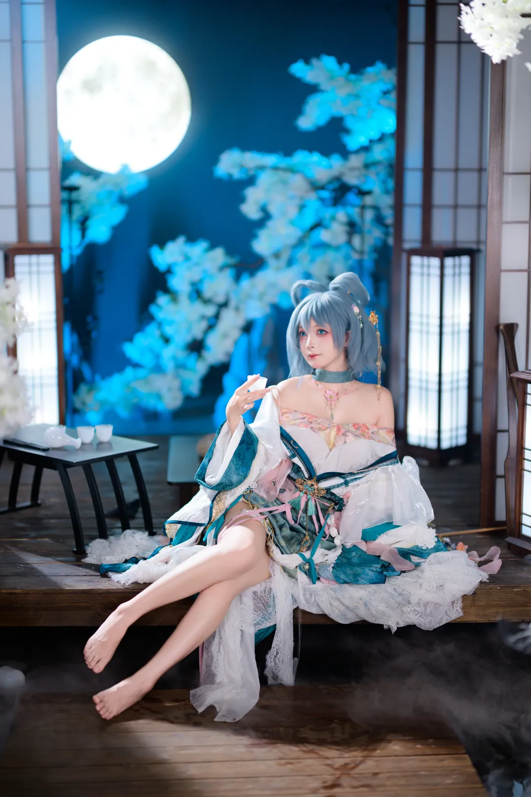 【霍青娥cos】東方Project 邪仙的月下仙境 - 第 1 張