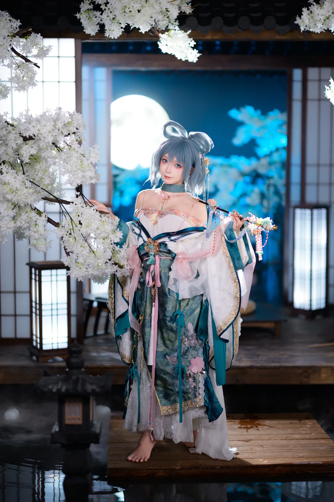 【霍青娥cos】東方Project 邪仙的月下仙境 - 第 2 張