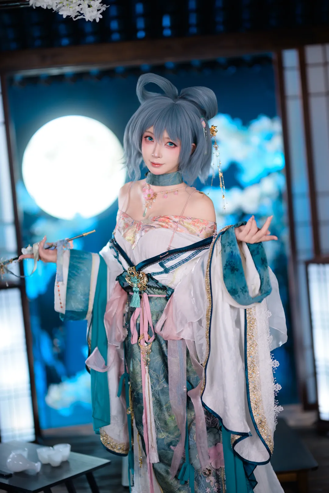 【霍青娥cos】東方Project 邪仙的月下仙境 - 第 3 張