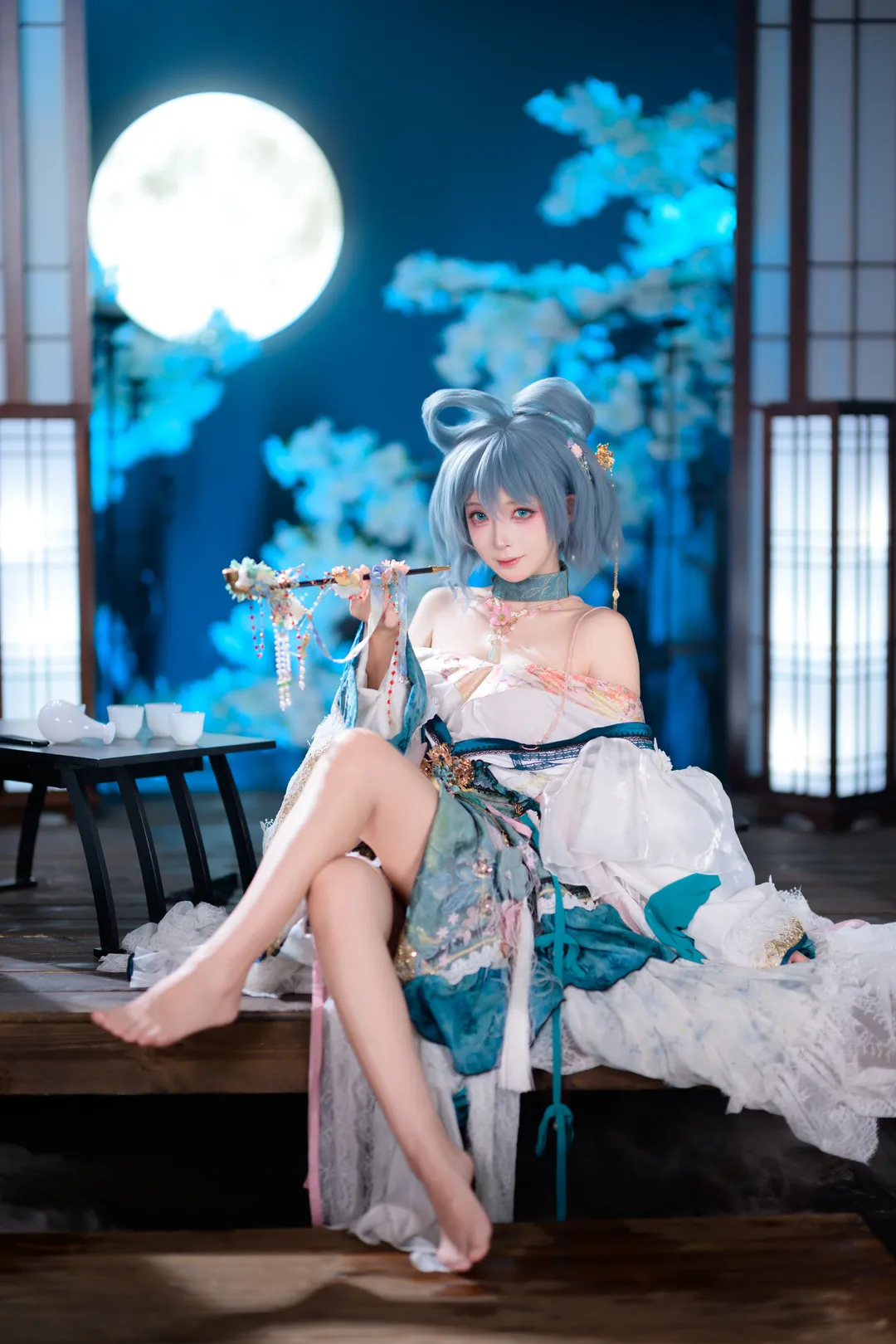 【霍青娥cos】東方Project 邪仙的月下仙境 - 第 4 張