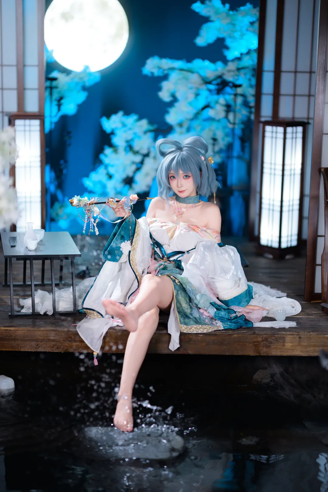 【霍青娥cos】東方Project 邪仙的月下仙境 - 第 6 張