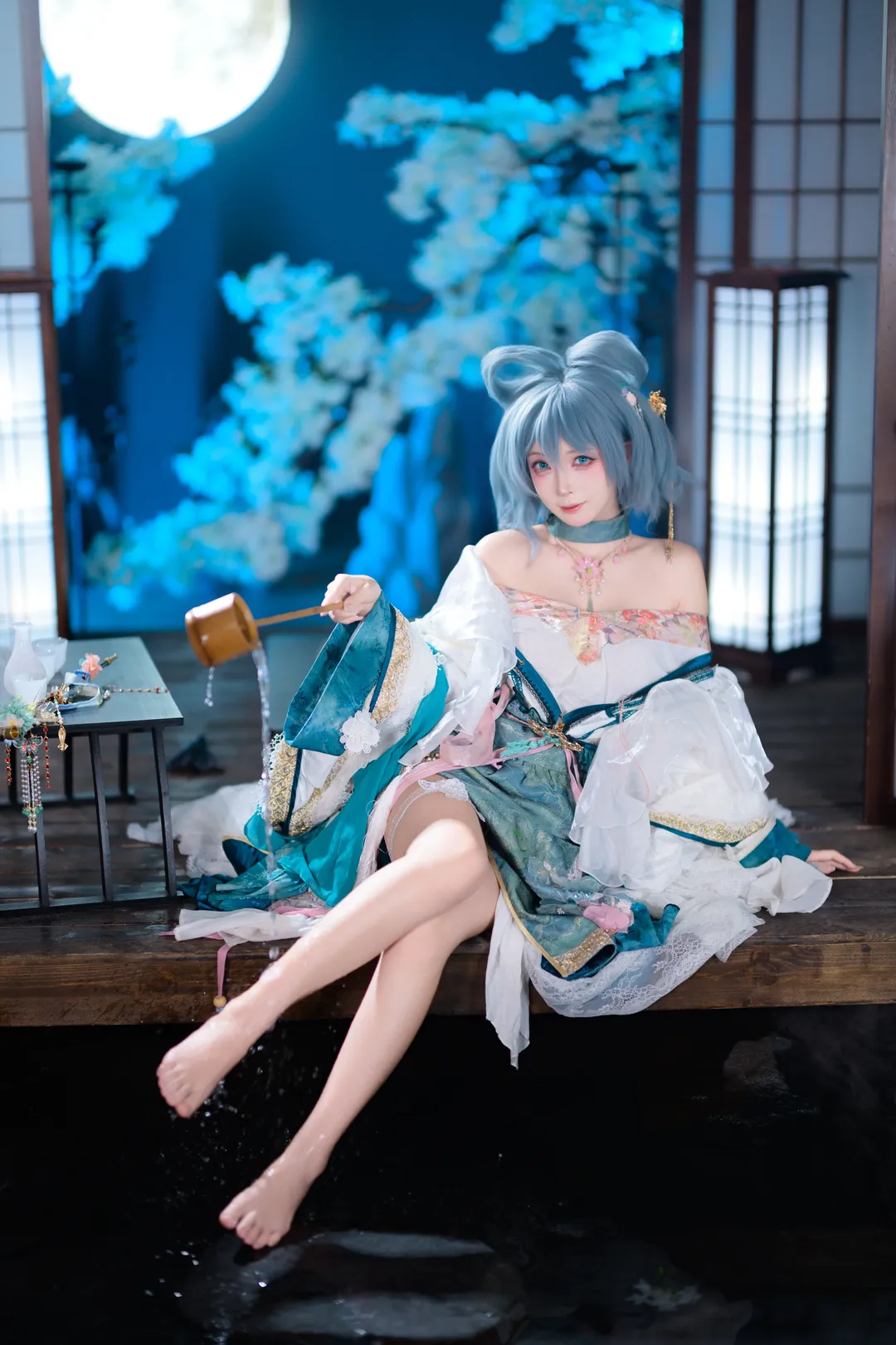 【霍青娥cos】東方Project 邪仙的月下仙境 - 第 8 張