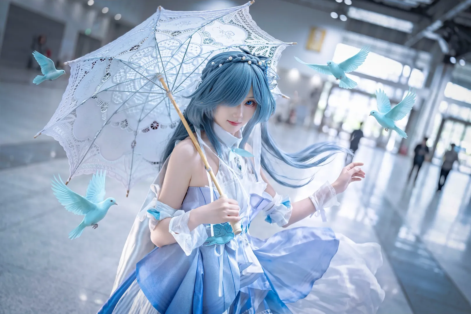 【符华cos】崩坏3青鸟之庭的线下场照分享 - 第 3 张