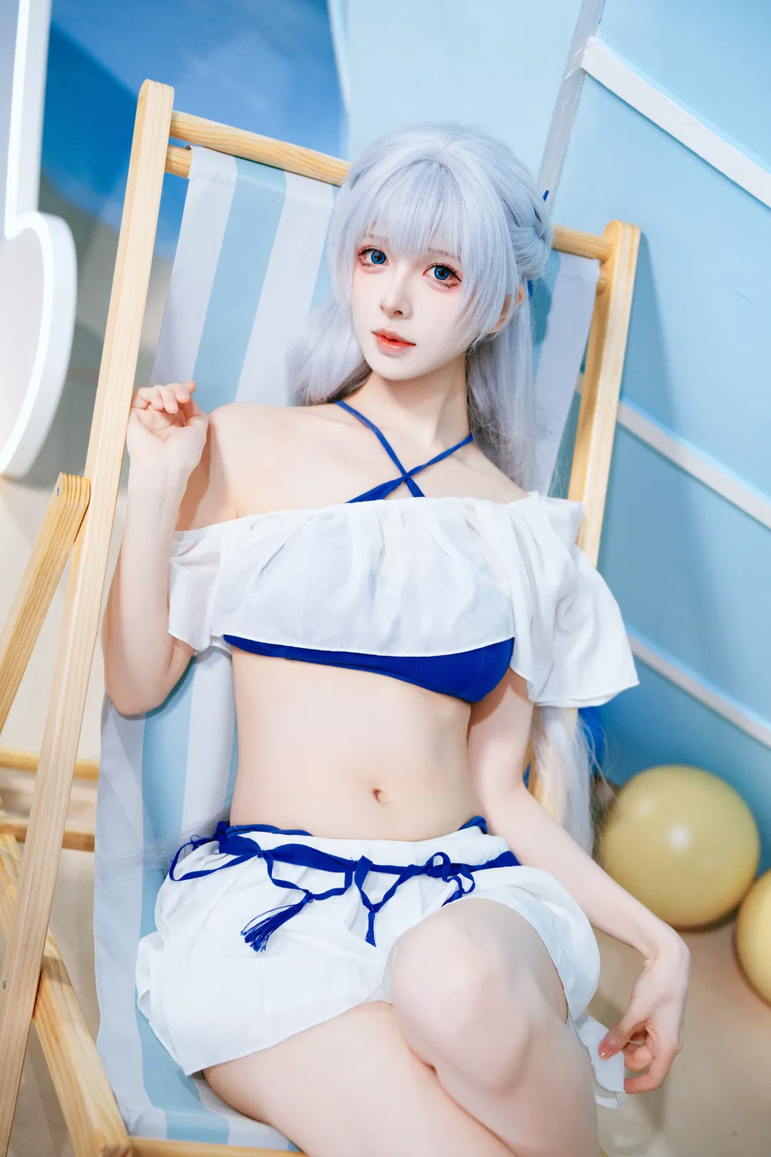 【百眼巨人cos】碧藍航線港區盛夏清涼節泳裝拍攝記錄 - 第 1 張