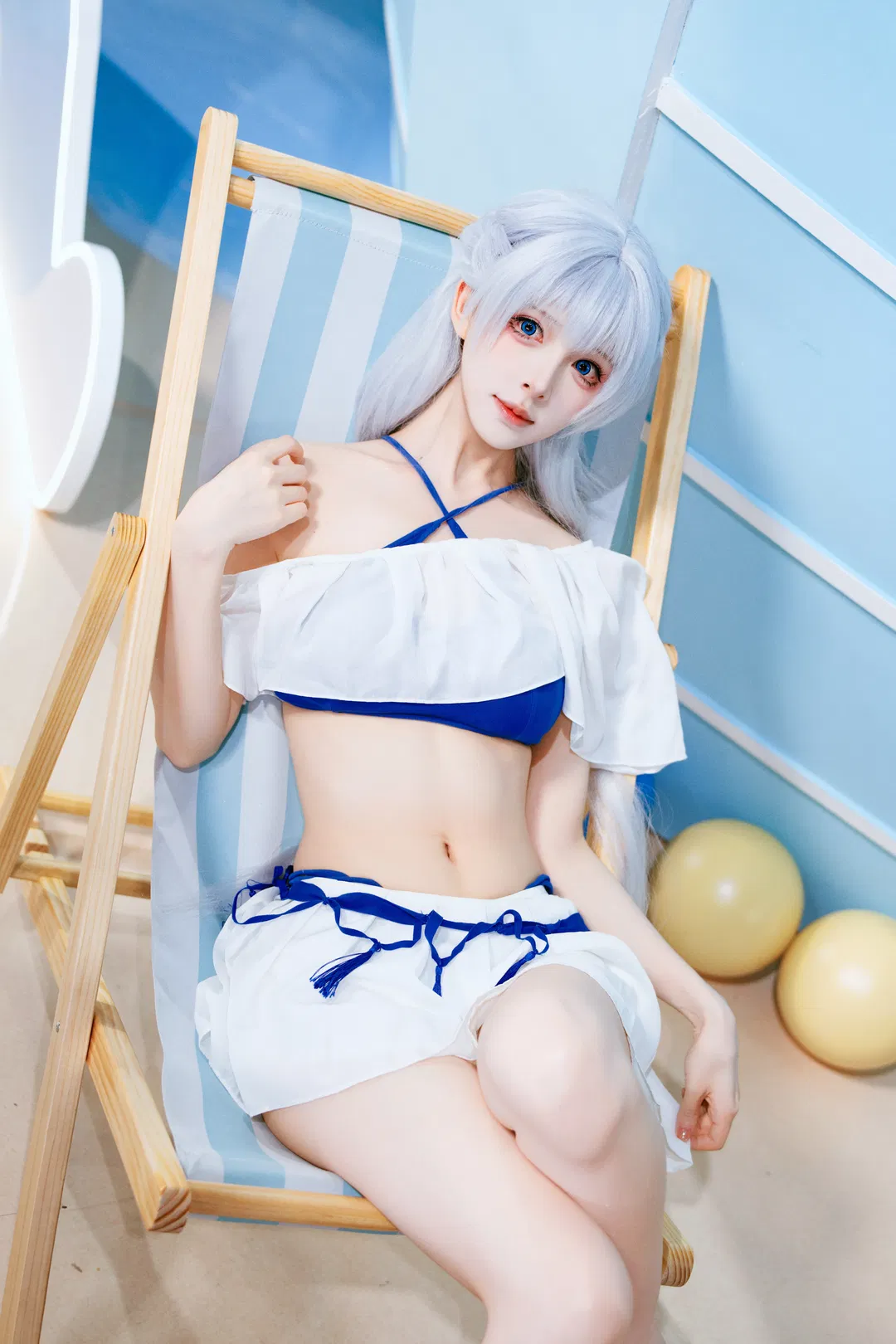【百眼巨人cos】碧藍航線港區盛夏清涼節泳裝拍攝記錄 - 第 2 張