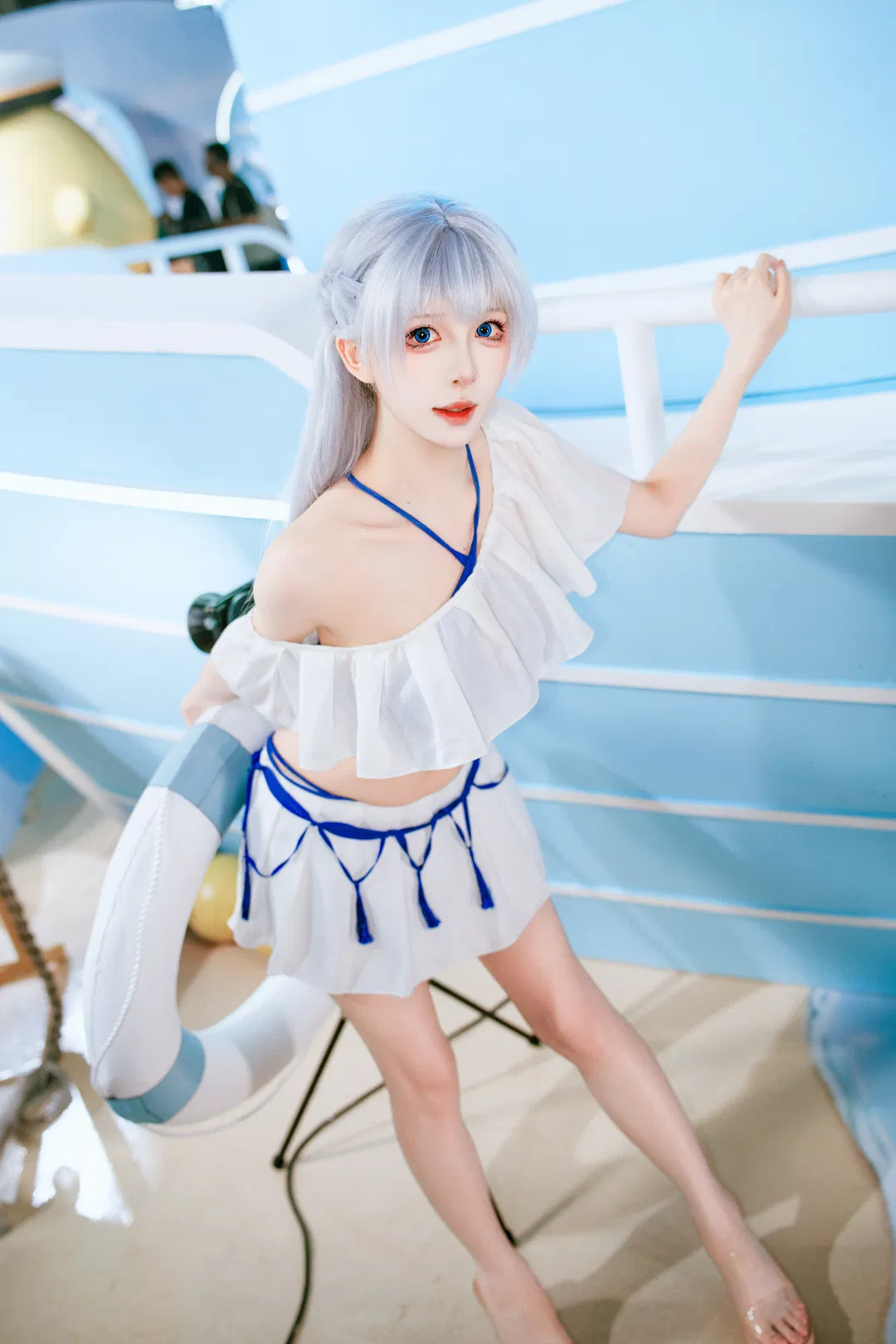 【百眼巨人cos】碧藍航線港區盛夏清涼節泳裝拍攝記錄 - 第 3 張