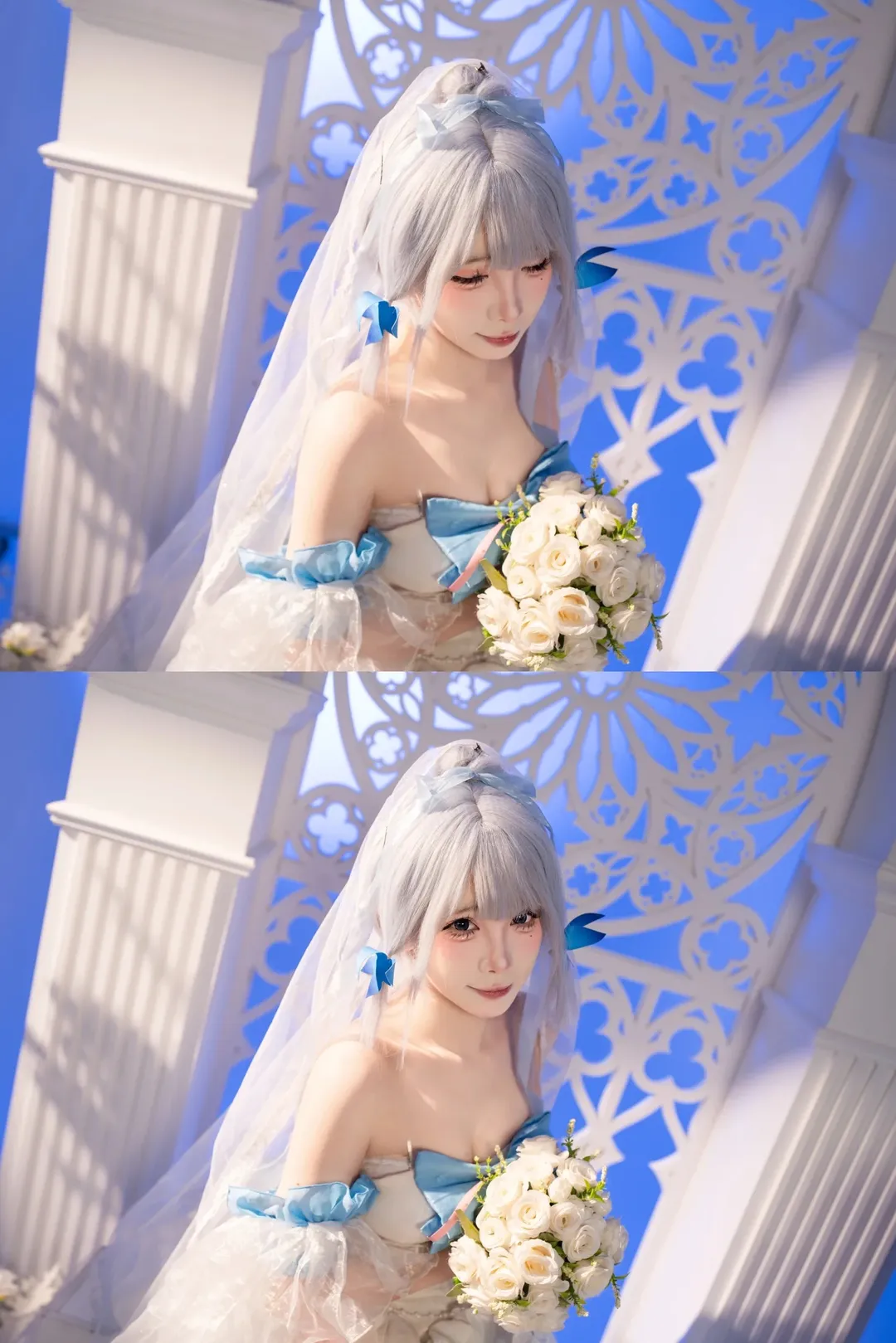 【神里绫华cos】原神花嫁造型拍摄记录 - 第 2 张