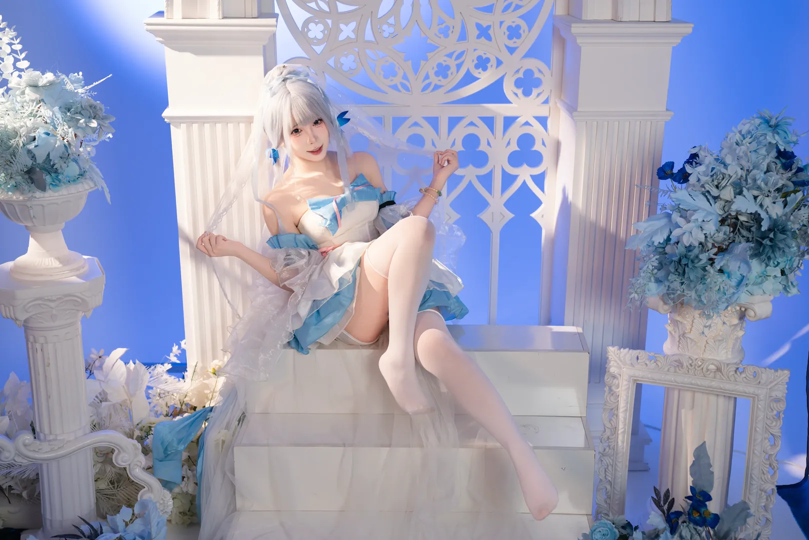 【神里绫华cos】原神花嫁造型拍摄记录 - 第 8 张