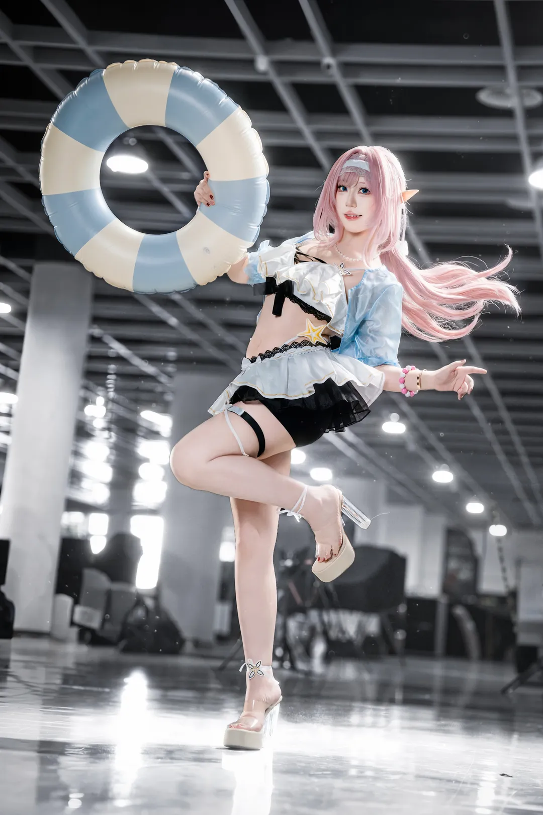 【爱莉希雅cos】崩坏3夏日妖精小姐的清凉拍摄记录 - 第 2 张