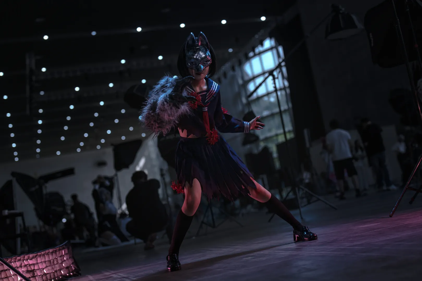 【深水稚子cos】寂静岭暗黑水手服战损造型 - 第 3 张