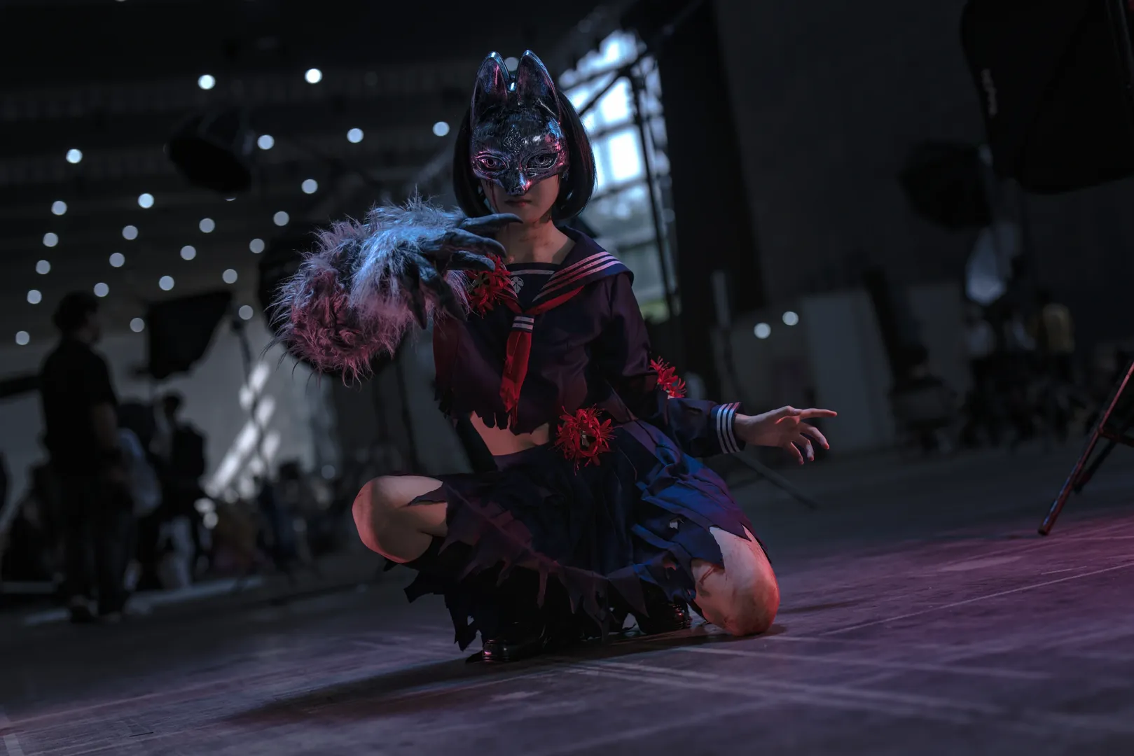 【深水稚子cos】寂静岭暗黑水手服战损造型 - 第 4 张