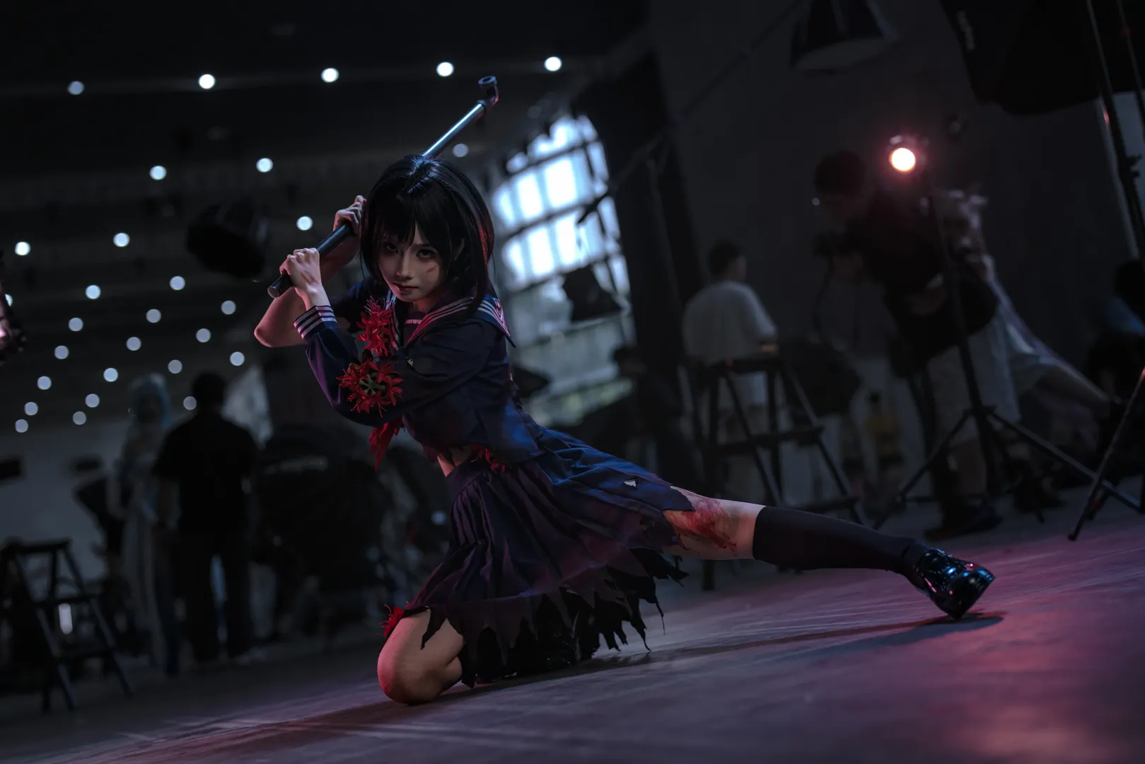 【深水稚子cos】寂静岭暗黑水手服战损造型 - 第 8 张