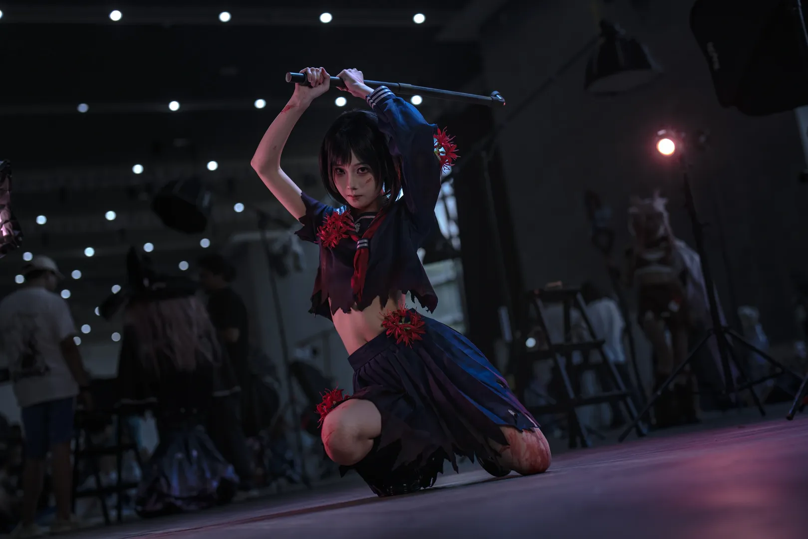【深水稚子cos】寂静岭暗黑水手服战损造型 - 第 9 张