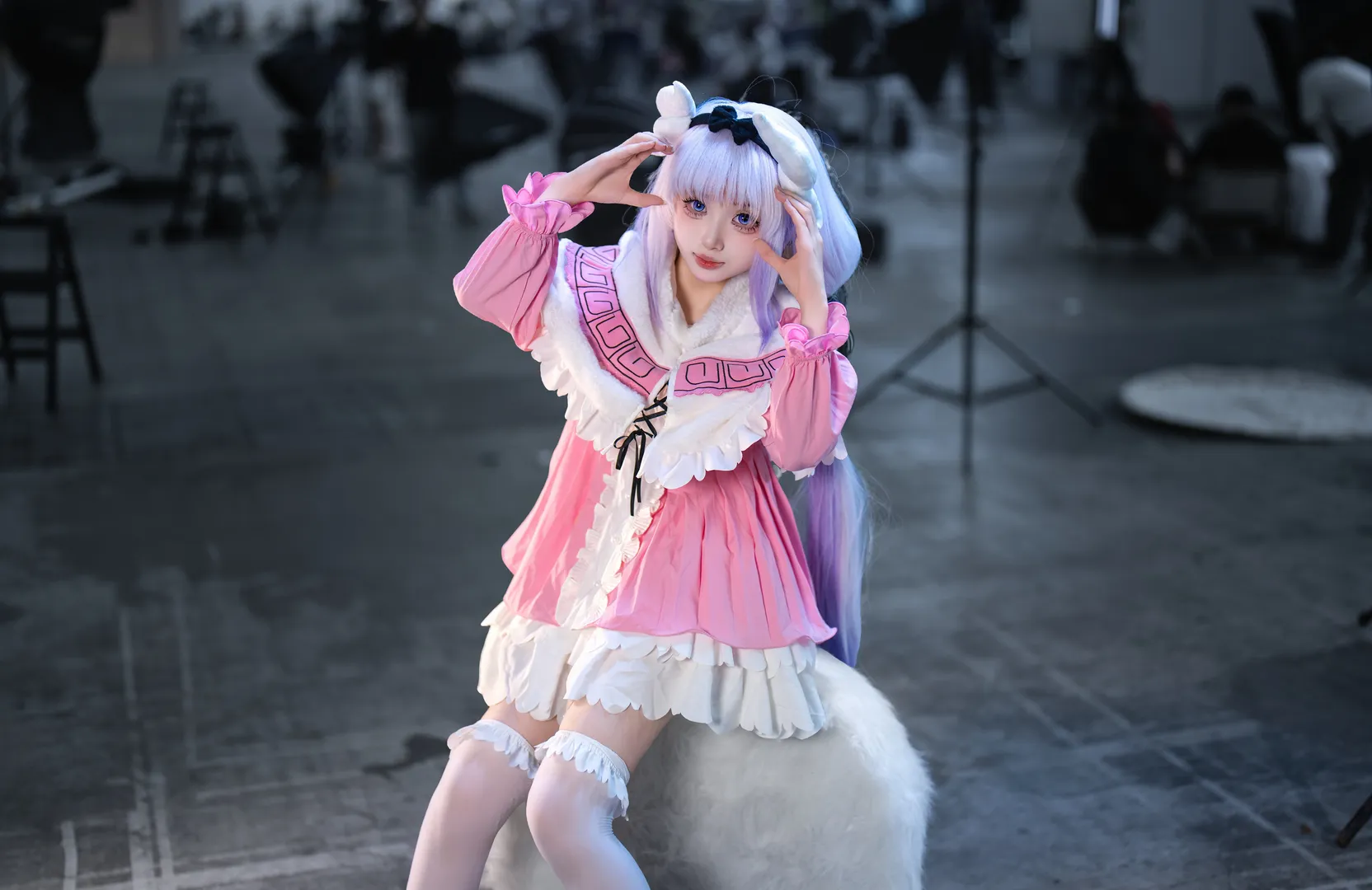 【康娜cos】小林家的龍女僕康娜，白絲與紅皮鞋的場照記錄 - 第 5 張