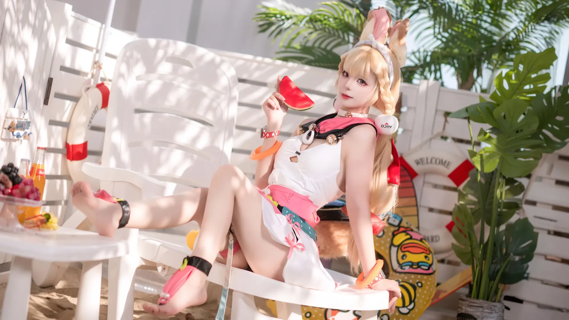 【愛麗絲cos】絕區零夏日海灘的活潑氣息 - 第 2 張
