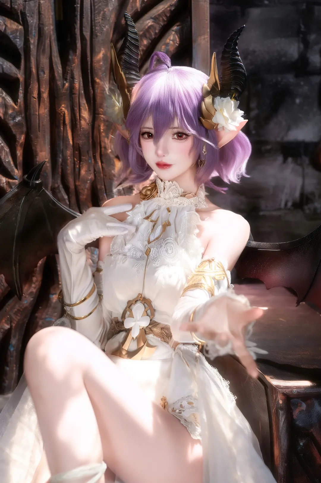 【古蕾雅cos】碧蓝幻想暗黑与纯白的反差美学 - 第 9 张