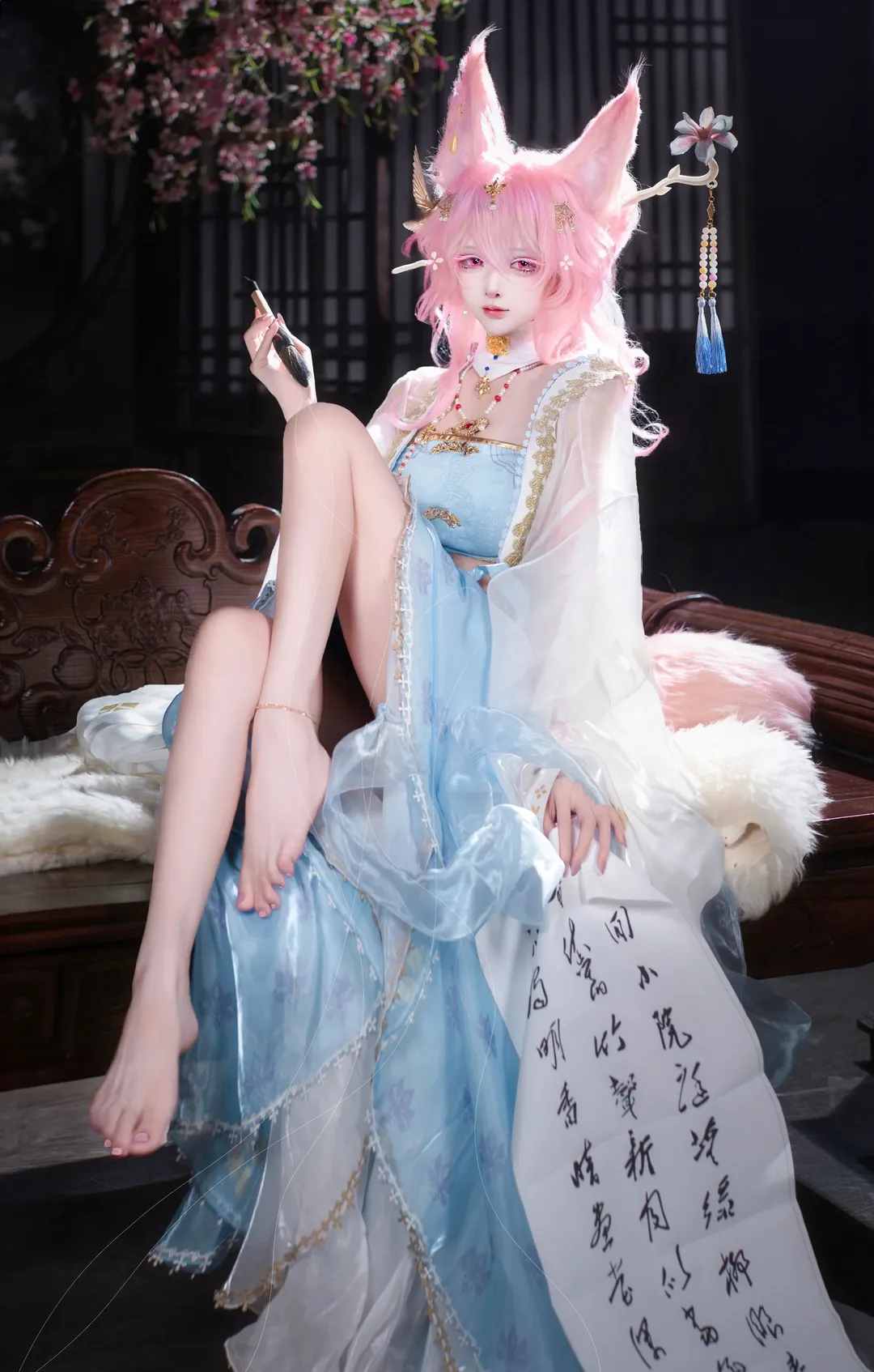 【鸿雪cos】明日方舟古风庭院拍摄记录 - 第 1 张