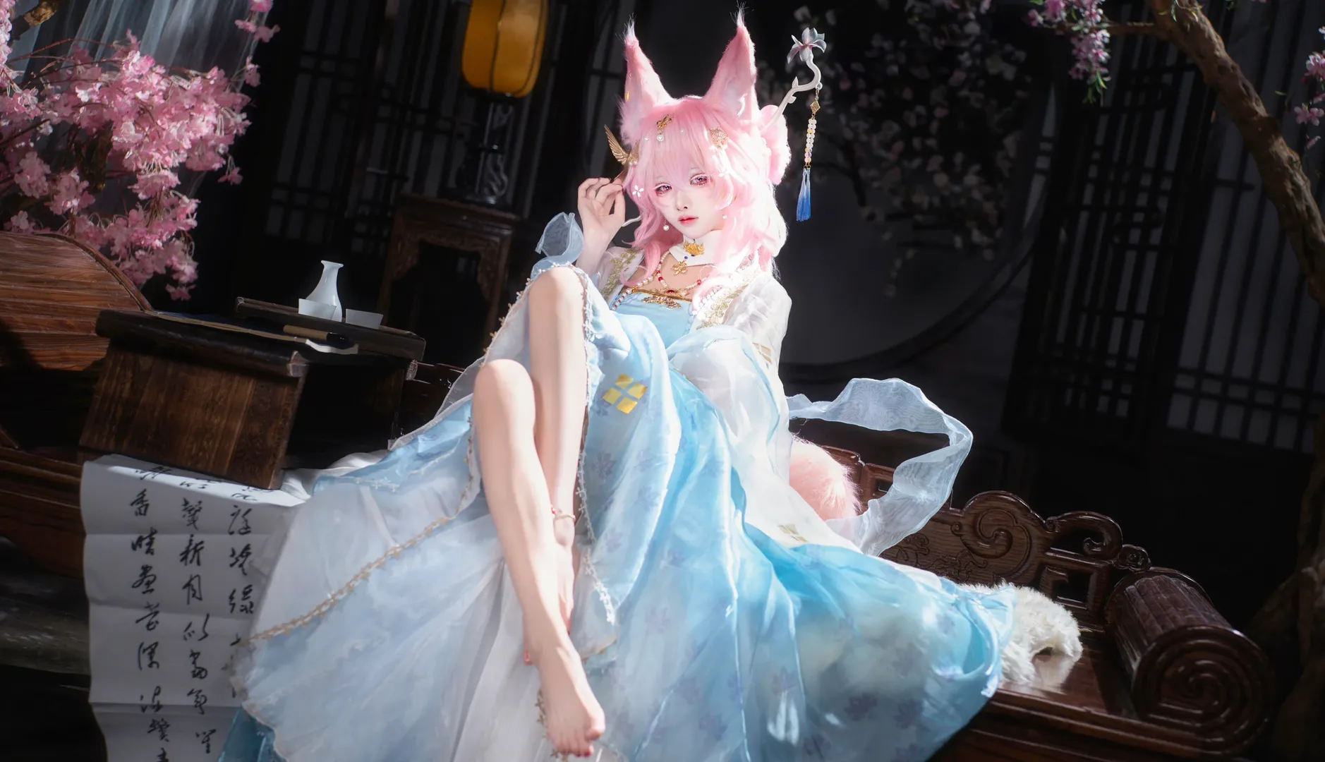 【鸿雪cos】明日方舟古风庭院拍摄记录 - 第 2 张