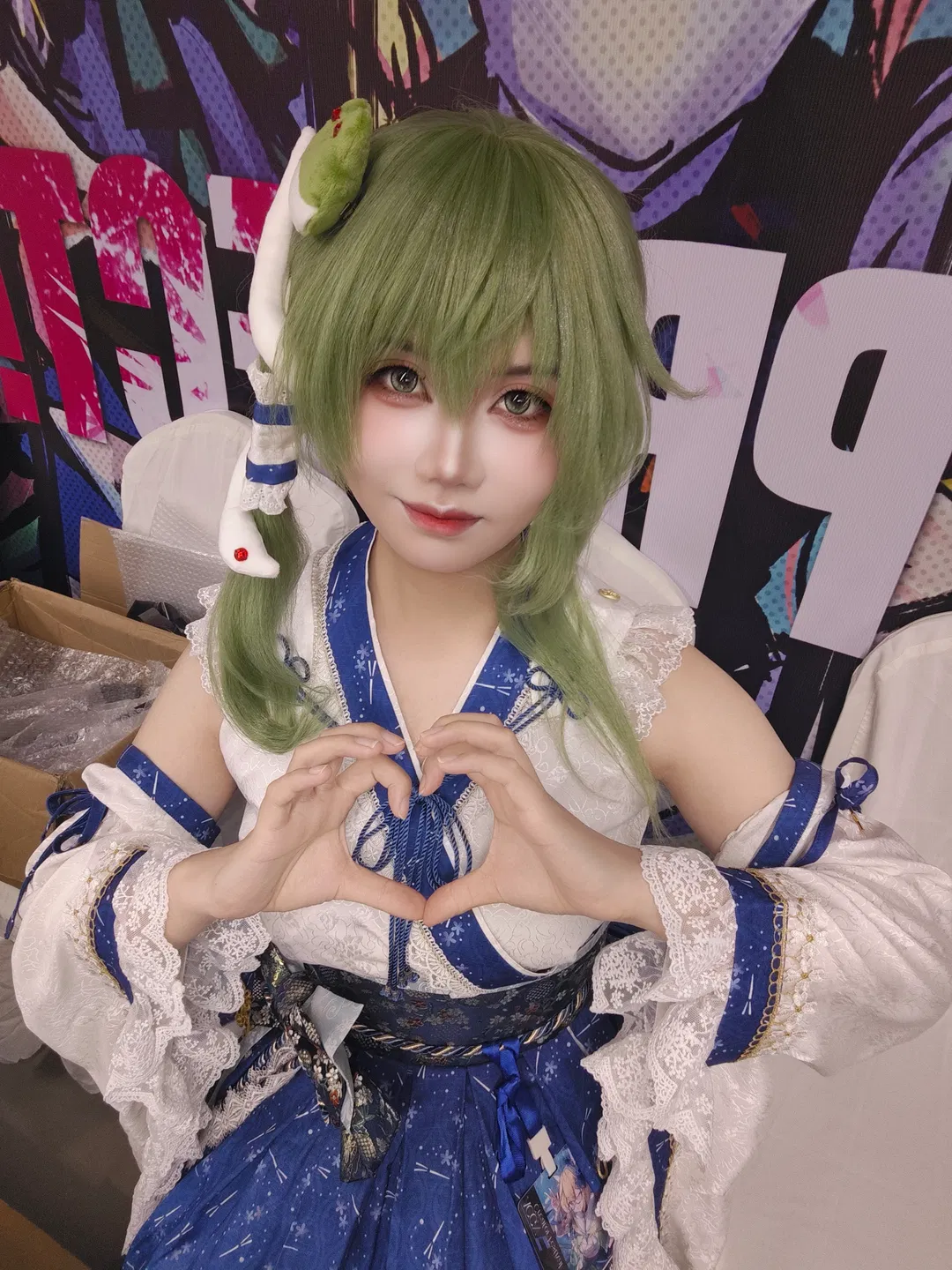 【東風谷早苗cos】東方project的巫女打工日常 - 第 4 張
