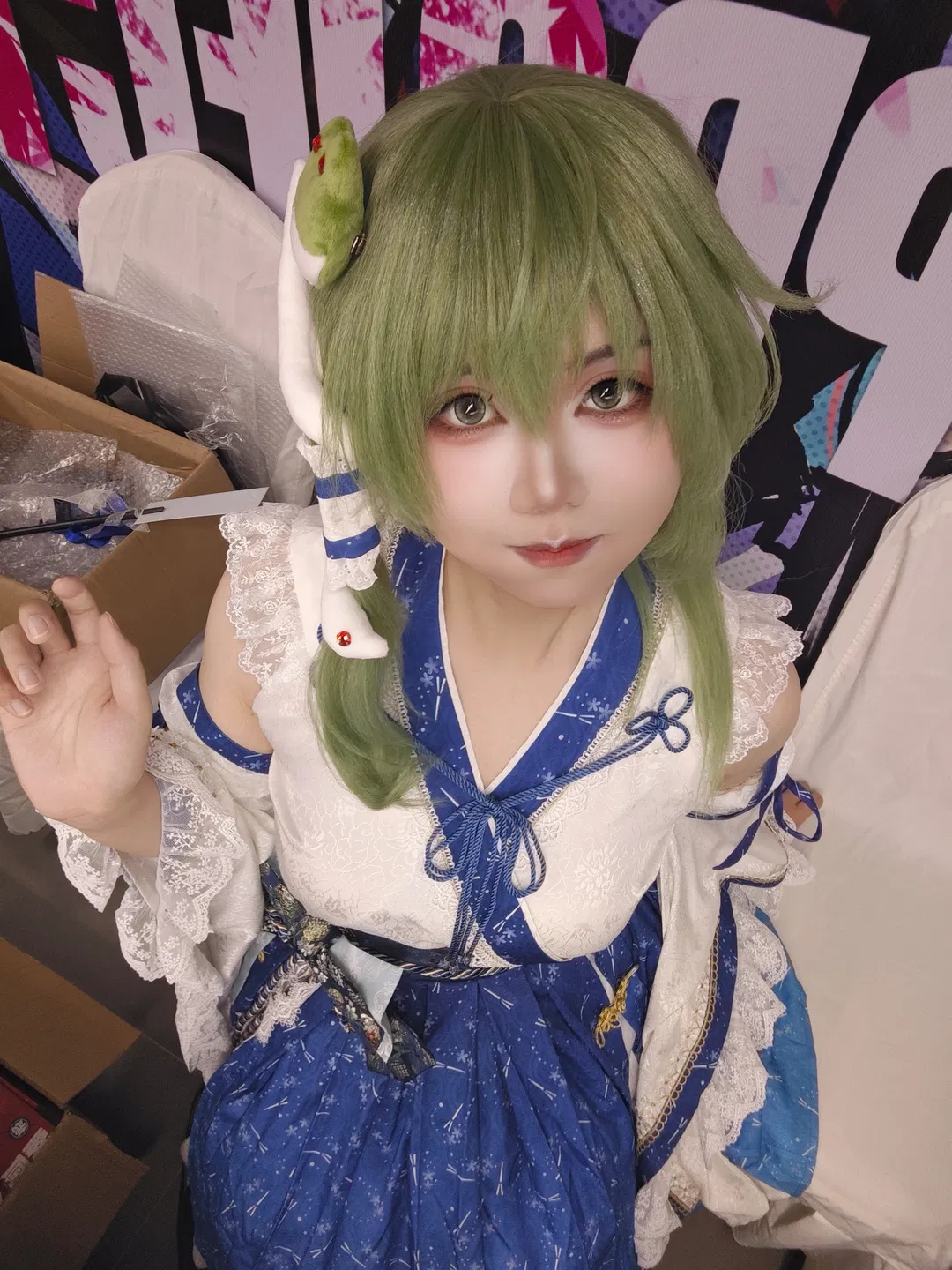 【東風谷早苗cos】東方project的巫女打工日常 - 第 5 張