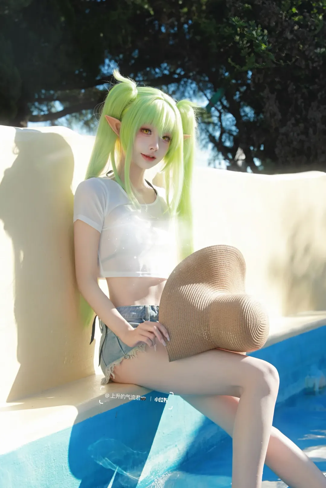【橘望cos】蔚蓝档案夏日泳装 - 第 2 张