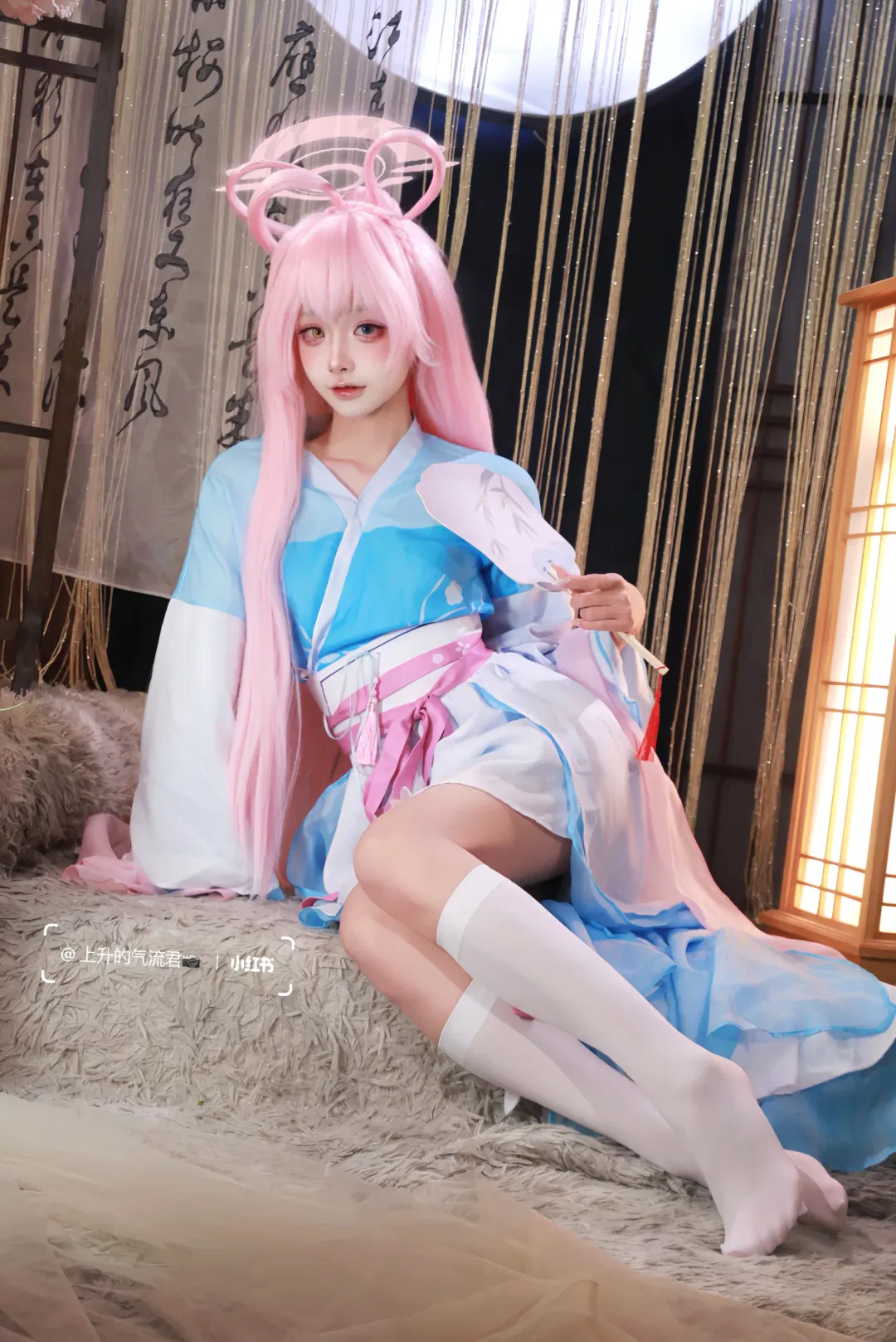【小鳥遊星野cos】蔚藍檔案中秋古風裝扮 - 第 1 張