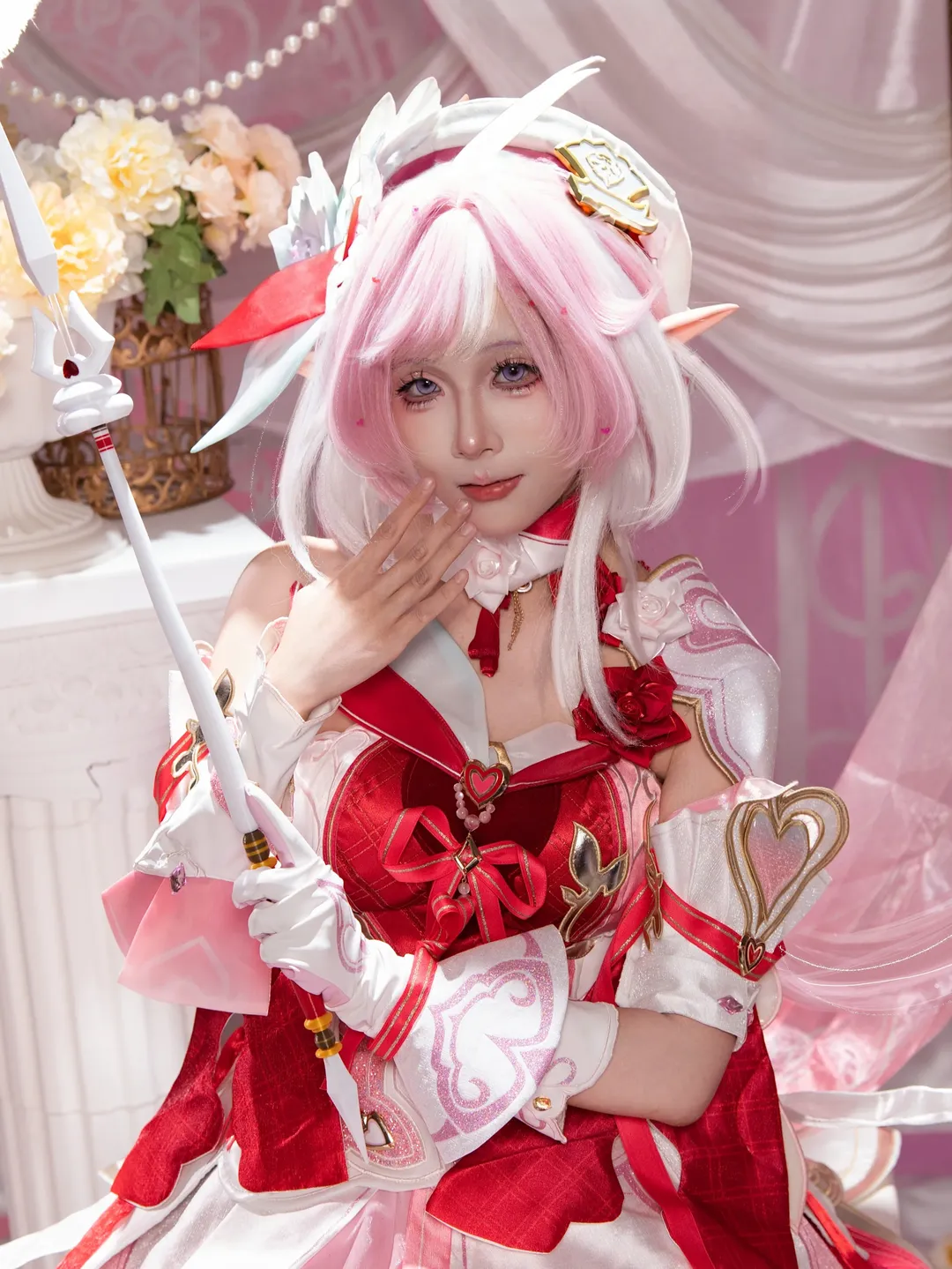 【爱莉希雅cos】崩坏三爱愿妖精的爱神魔法 - 第 1 张
