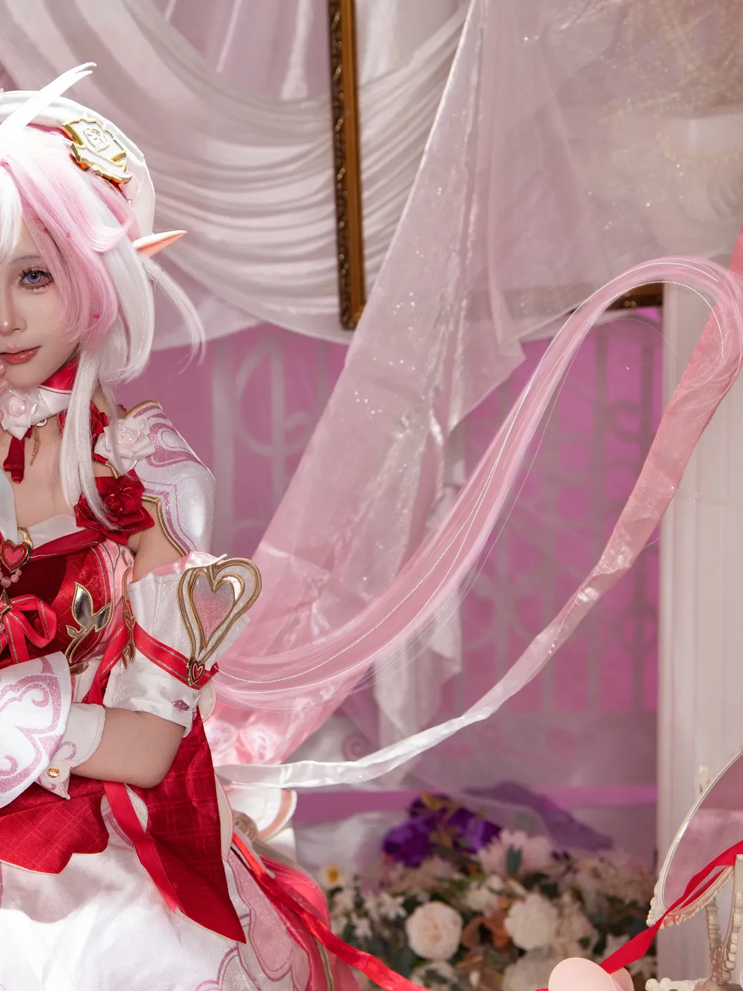 【爱莉希雅cos】崩坏三爱愿妖精的爱神魔法 - 第 3 张